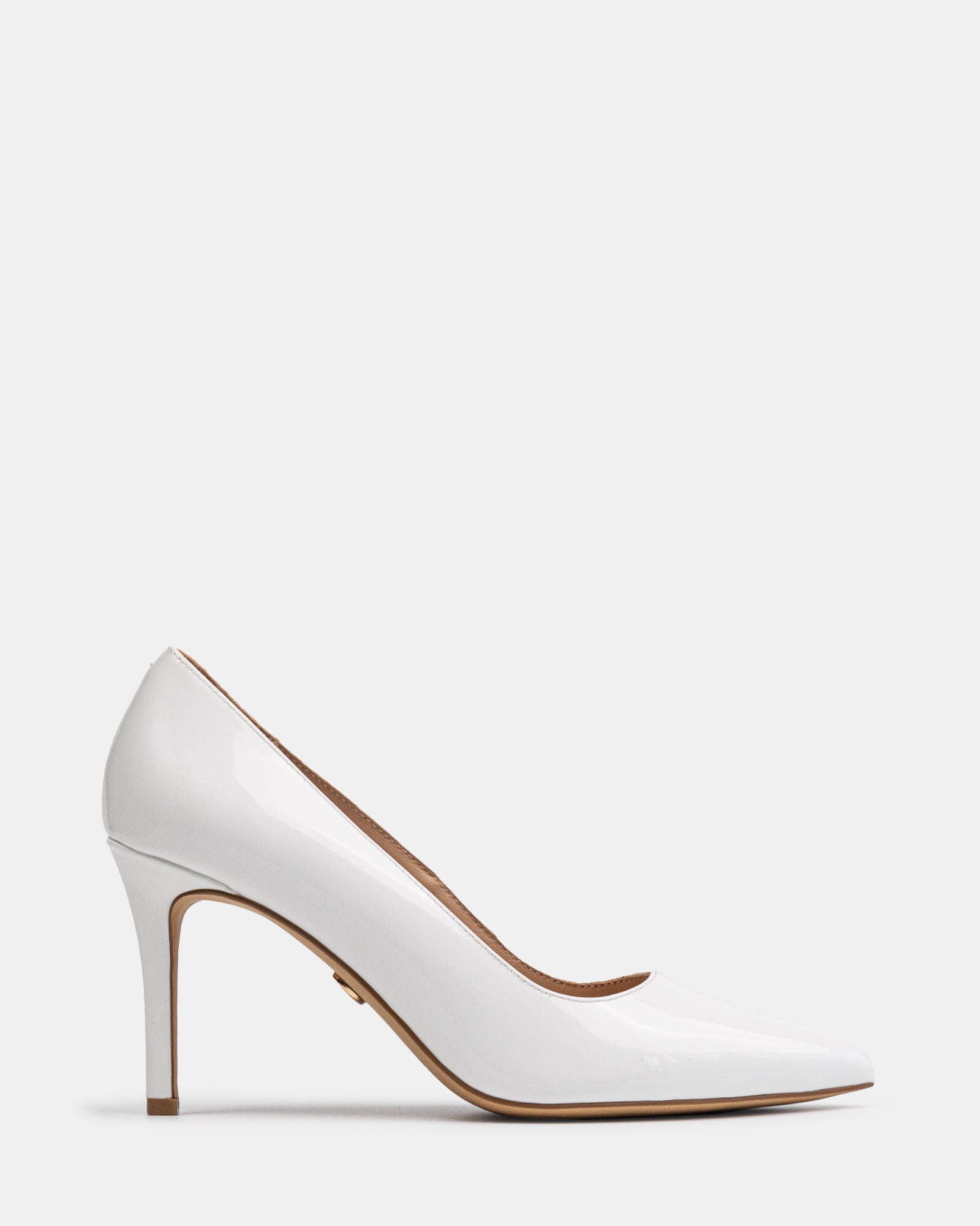 Ravyn Optic White Leather Pump | Wittner