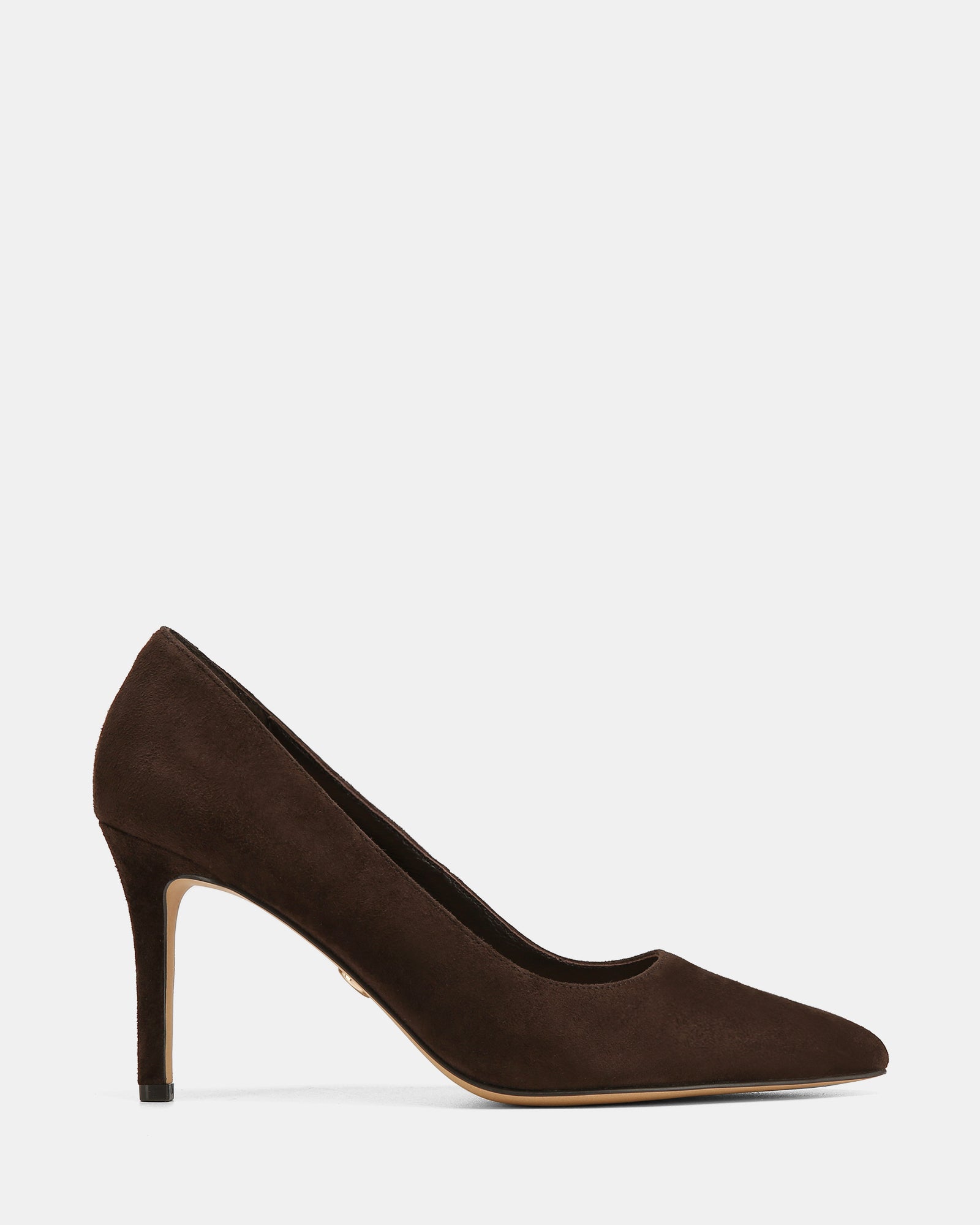 Ravyn Espresso Suede Leather Pump