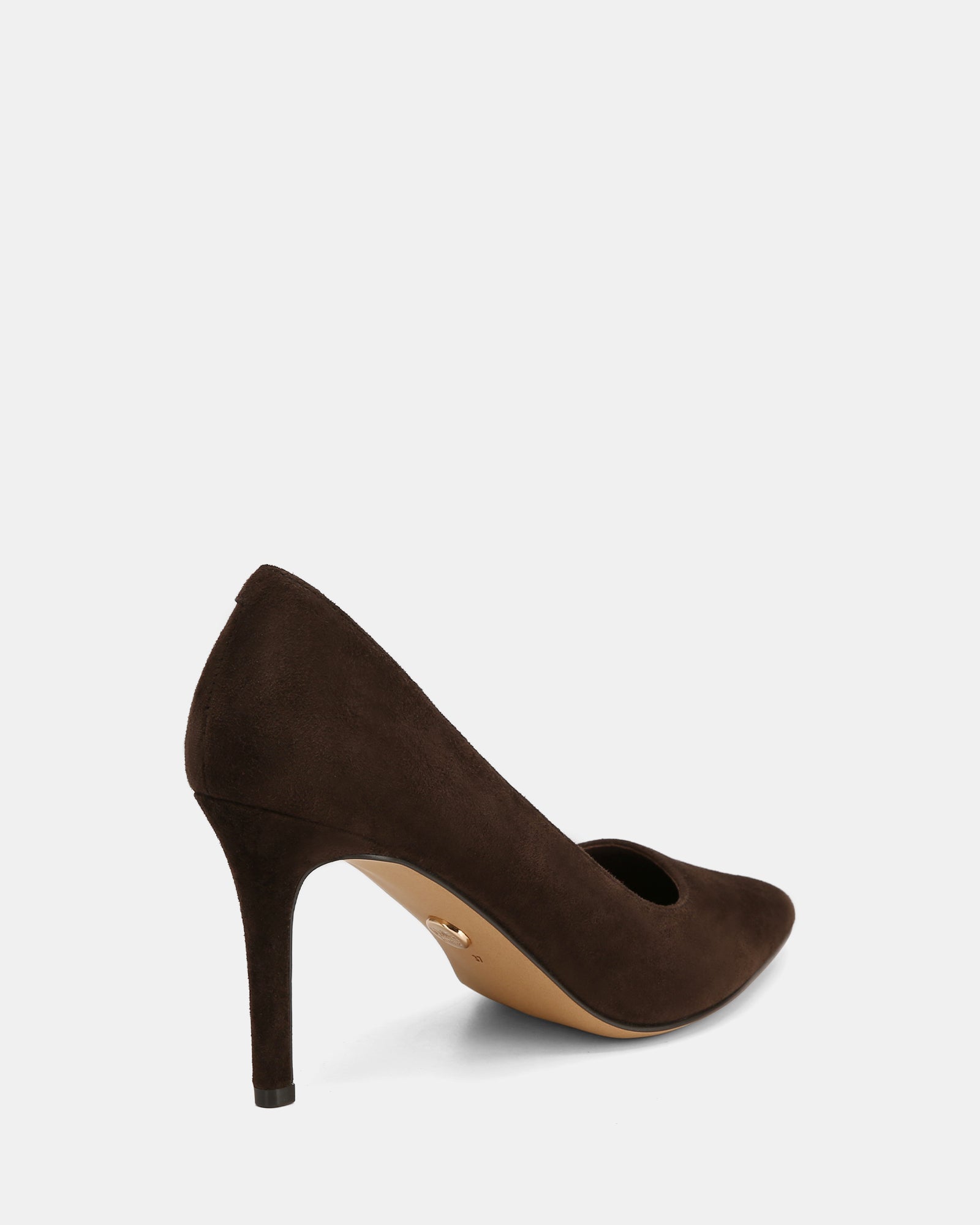 Ravyn Espresso Suede Leather Pump