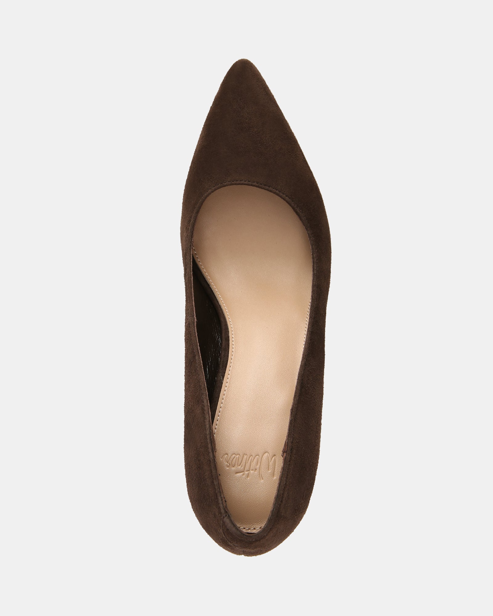 Ravyn Espresso Suede Leather Pump