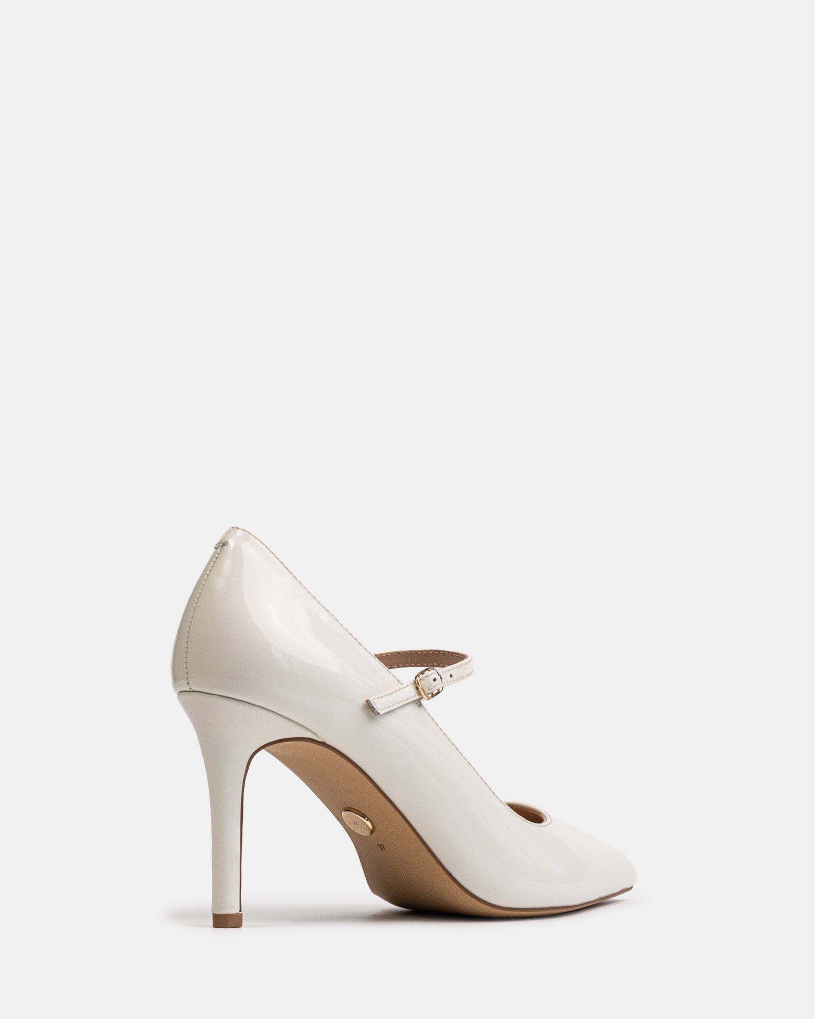 Ryver Off White Leather Pump
