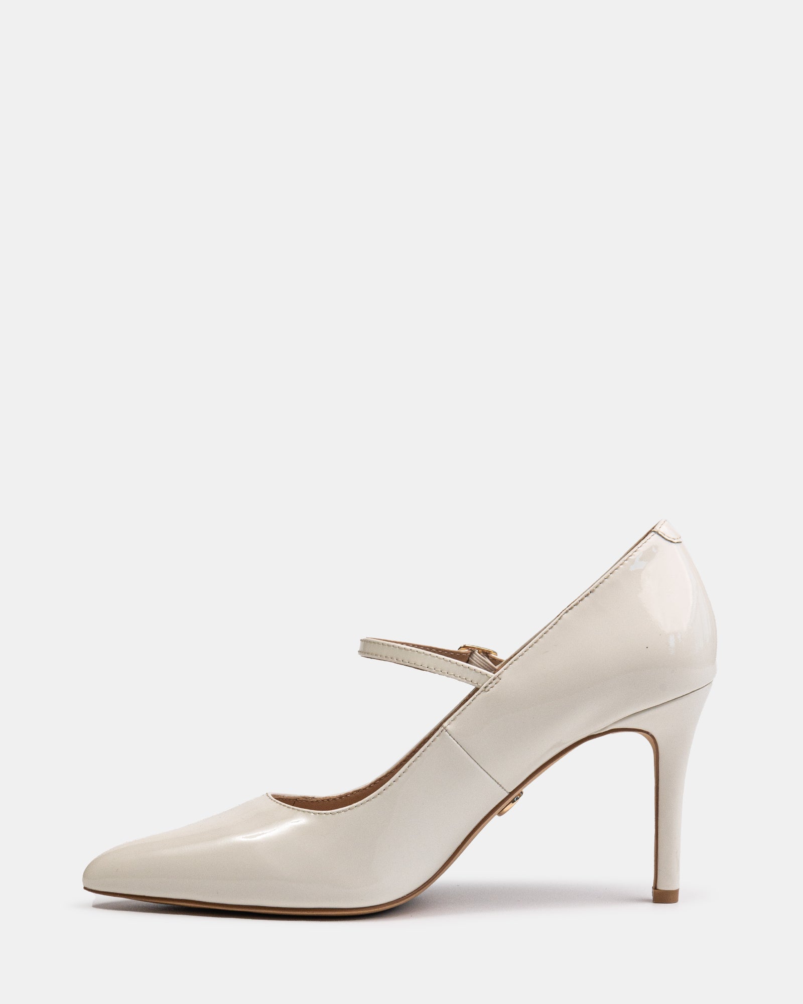 Ryver Off White Leather Pump