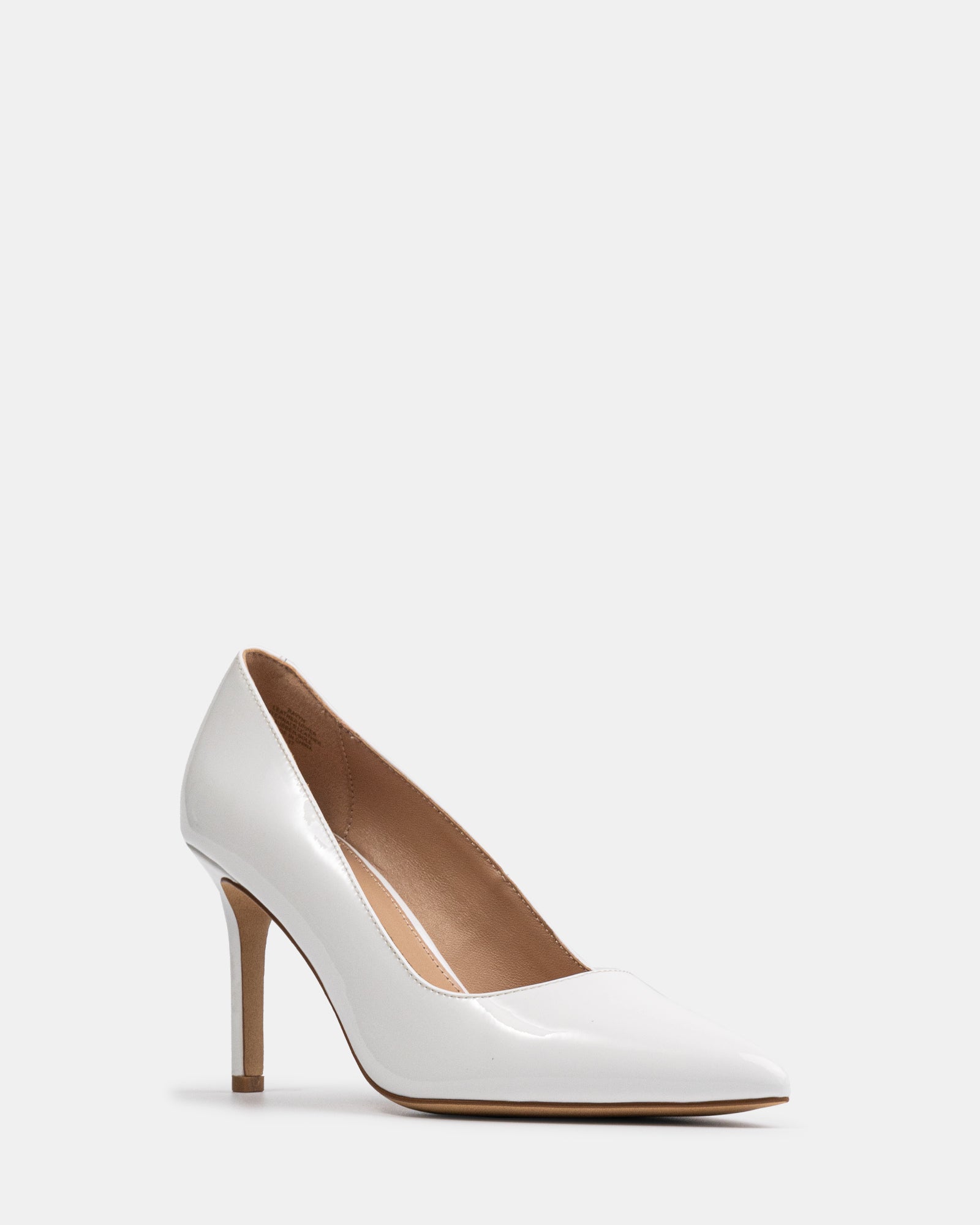 Ravyn Optic White Leather Pump