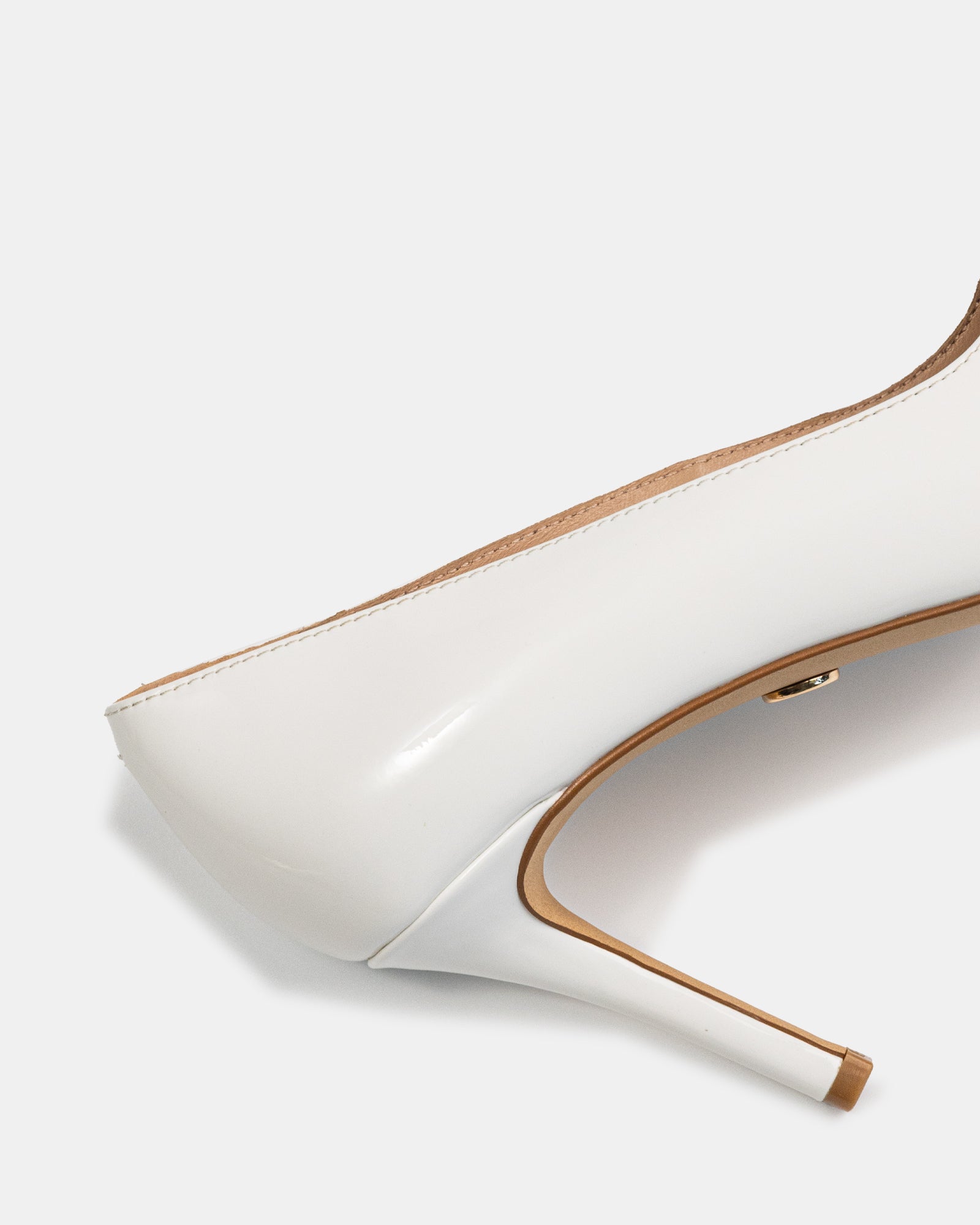 Ravyn Optic White Leather Pump