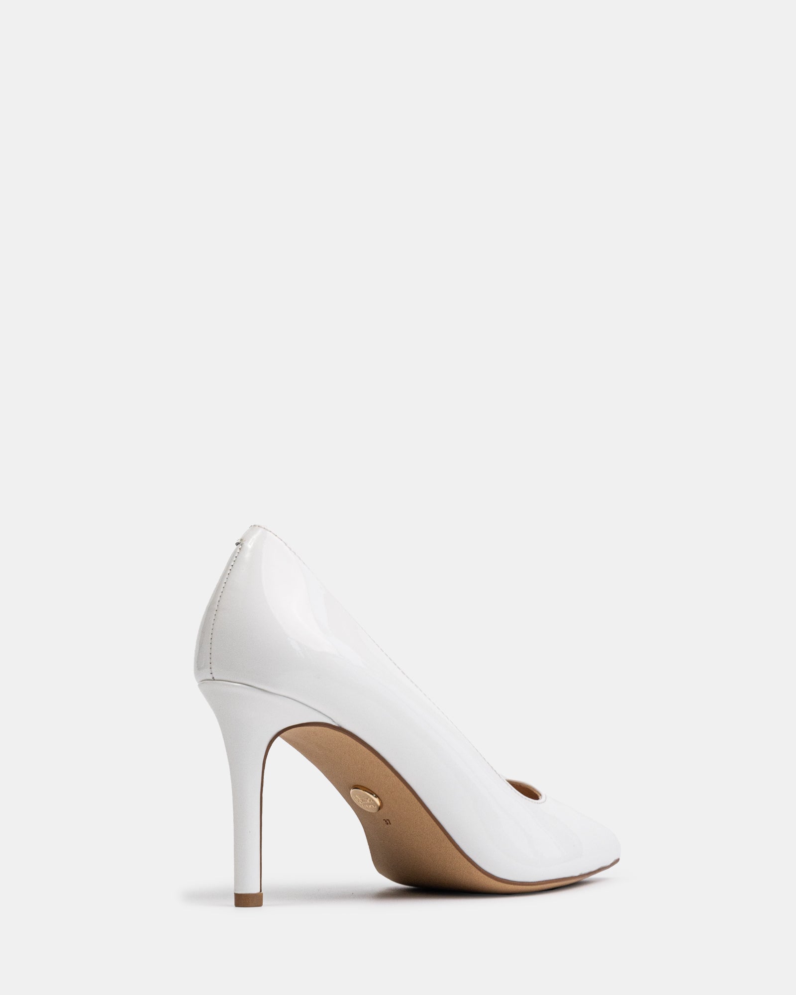Ravyn Optic White Leather Pump