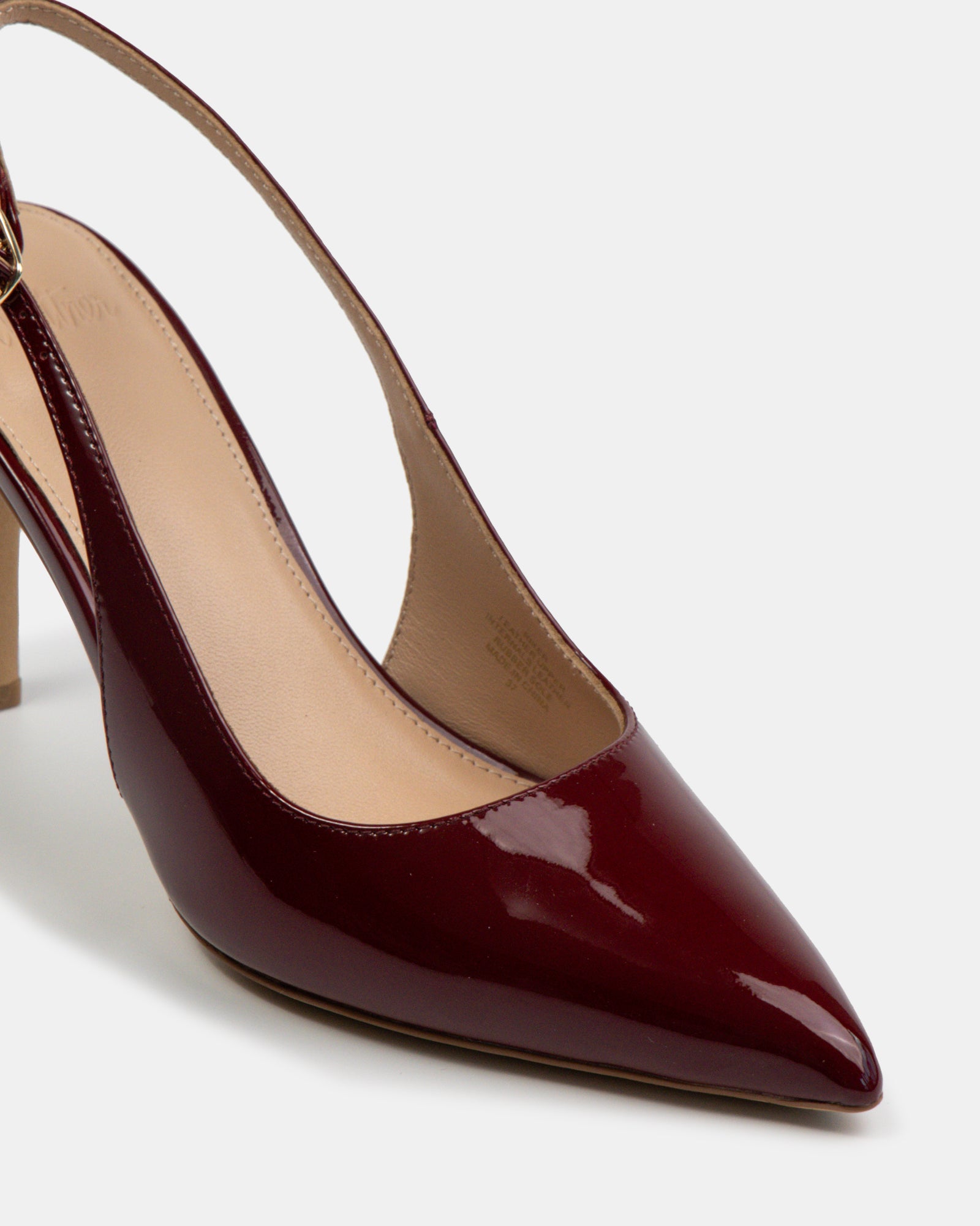 Riker Scarlet Patent Leather Slingback