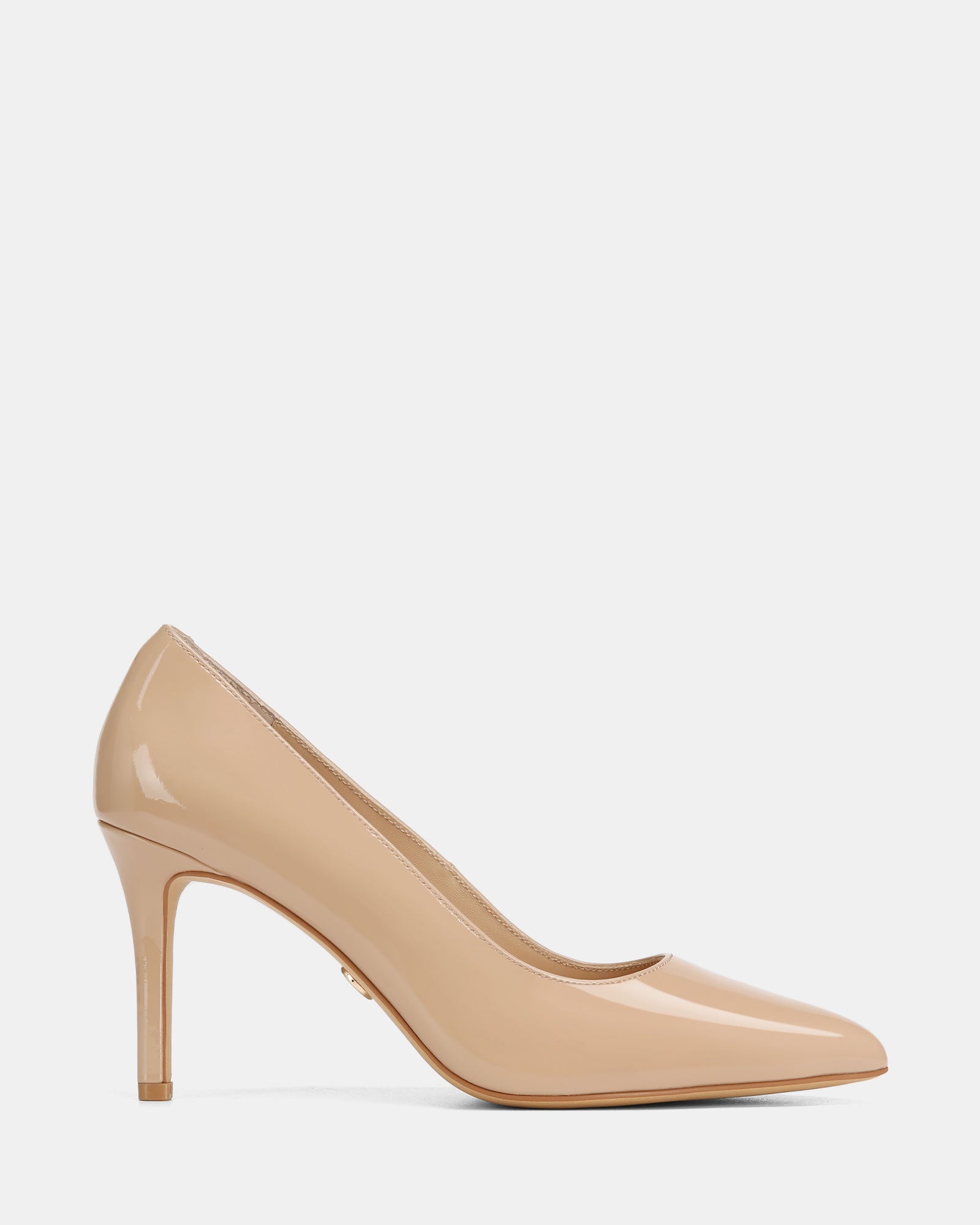 Ravyn Nude Patent Leather Pump