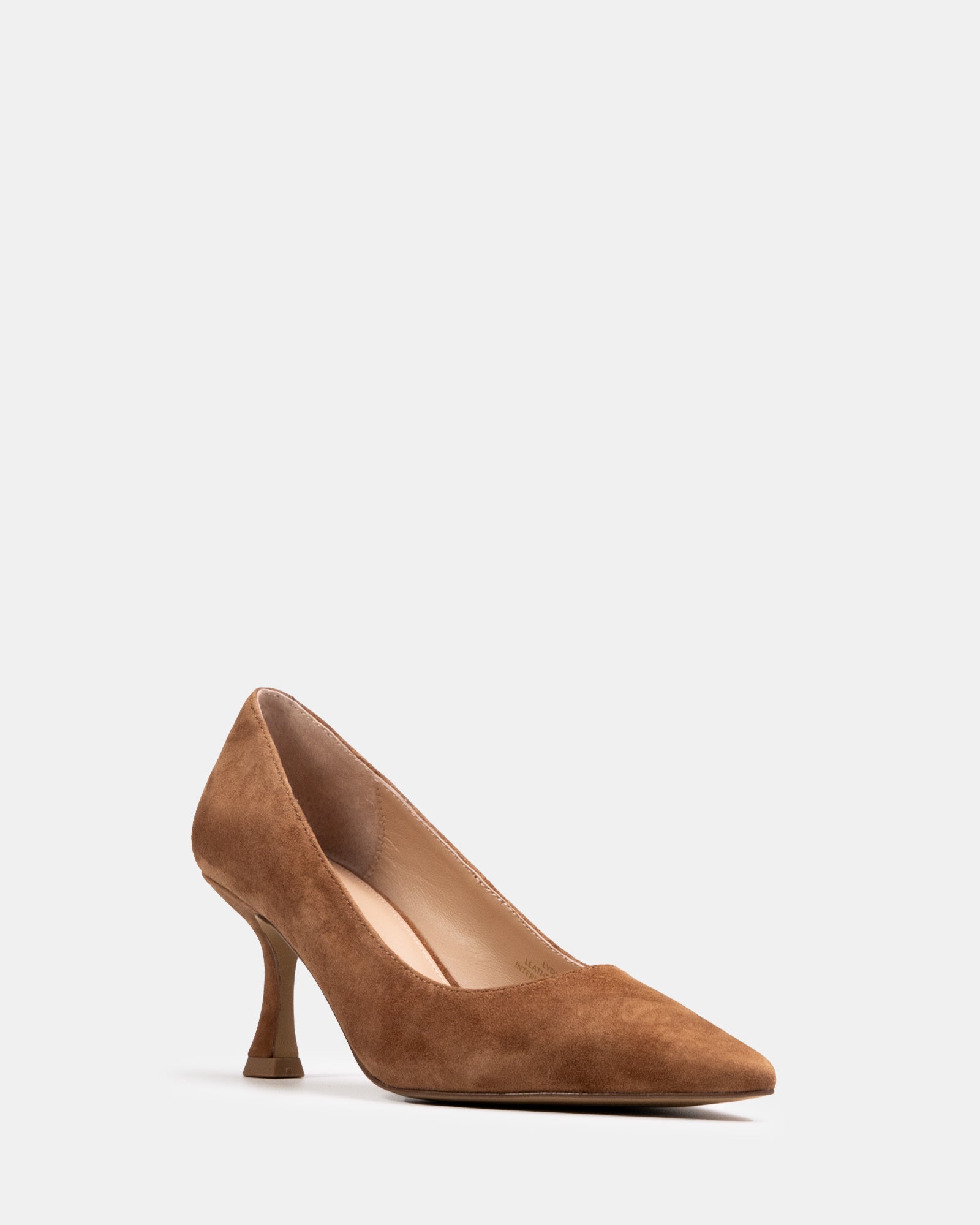 Lydia Nutmeg Suede Leather Pump
