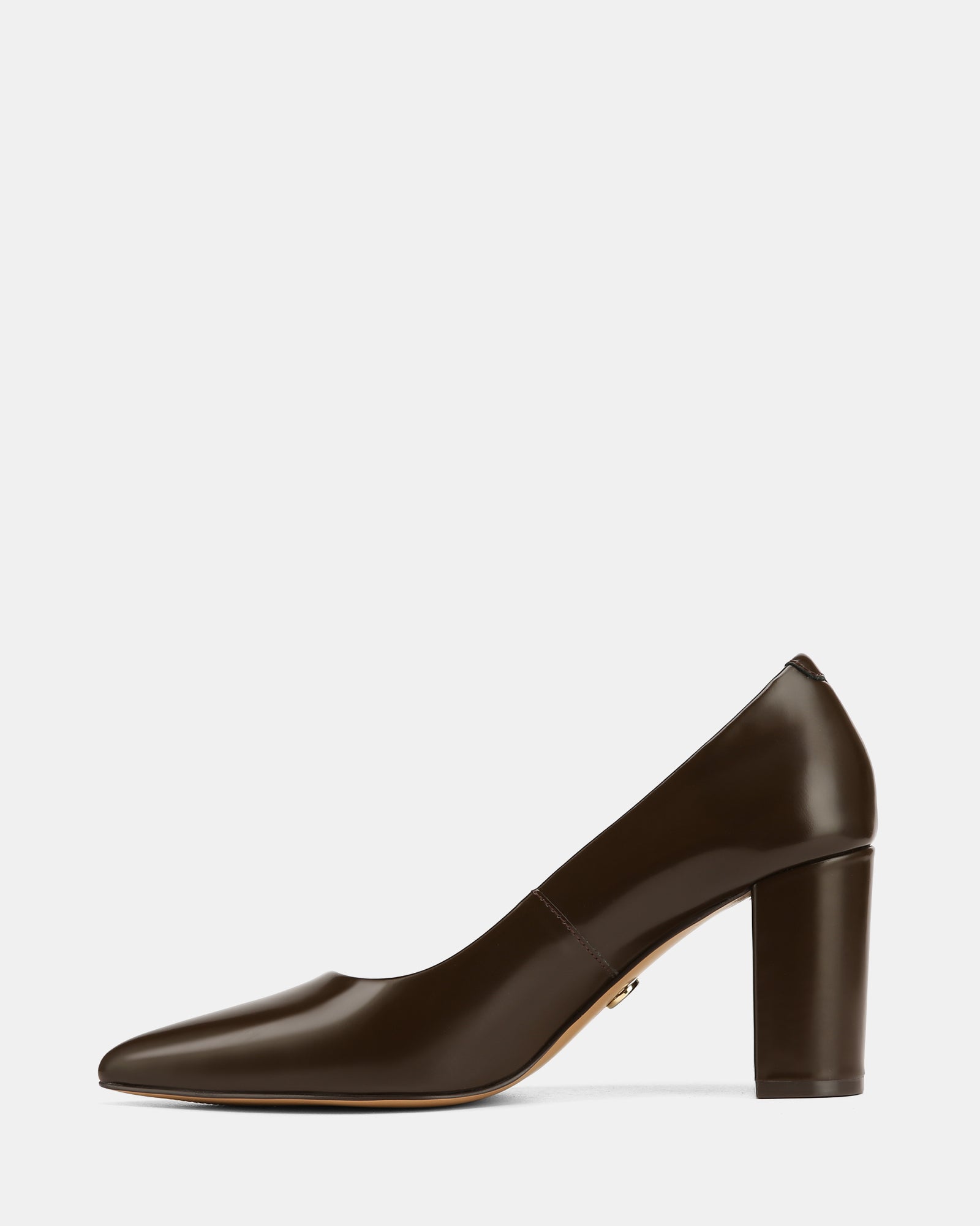 Sara Hot Chocolate Leather Pump