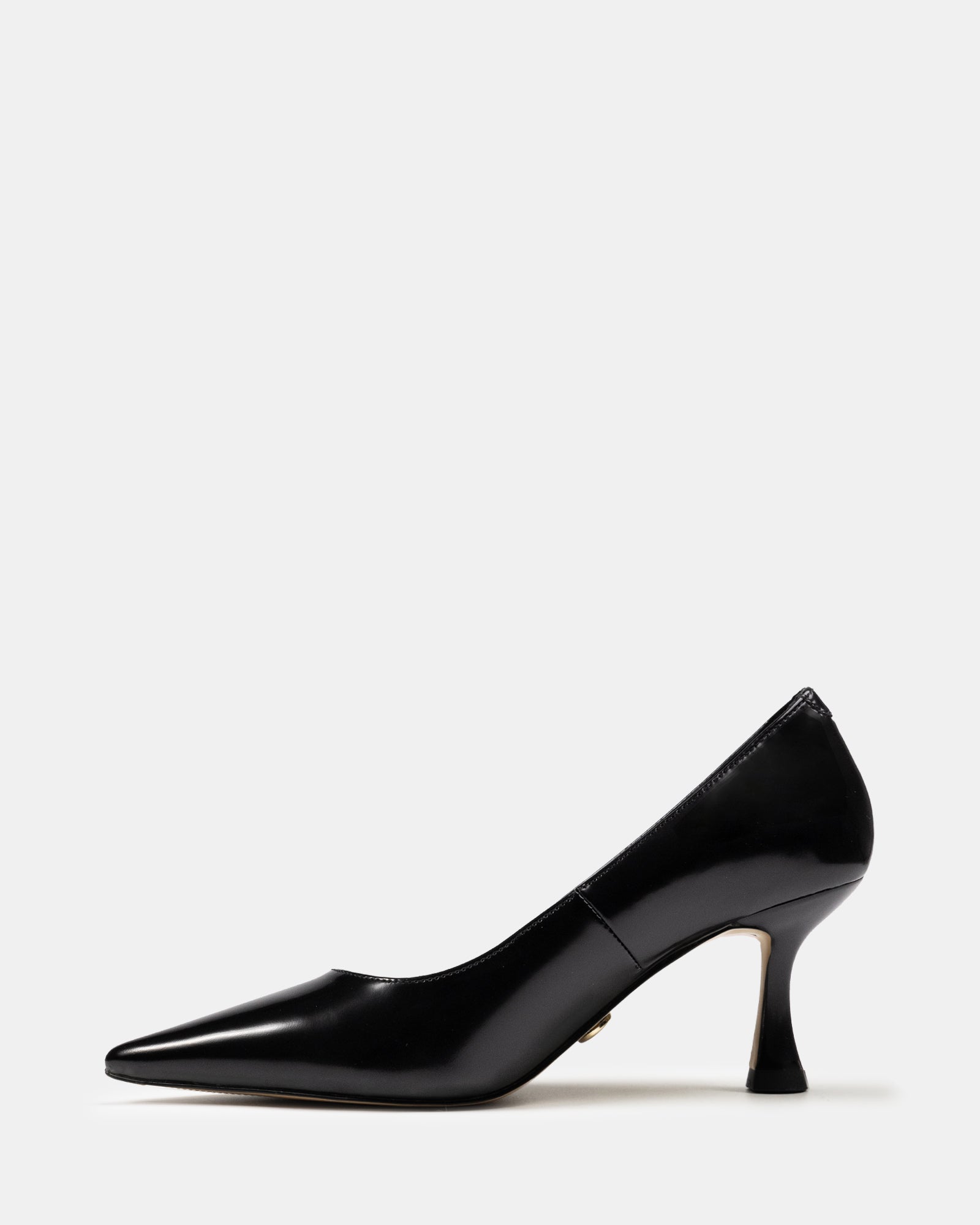 Lydia Black Leather Pump