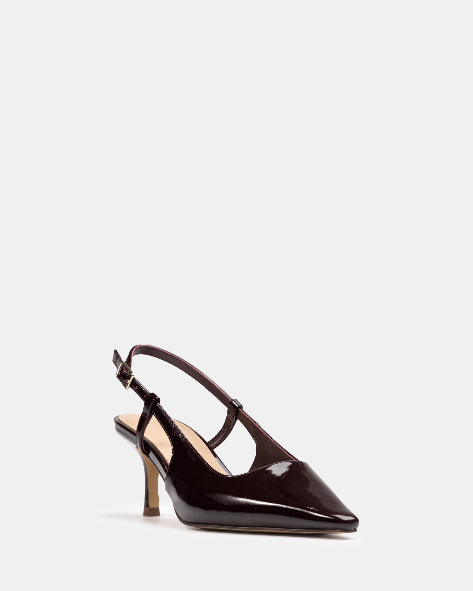 Marrie Mocha Brown Suede Leather Slingback