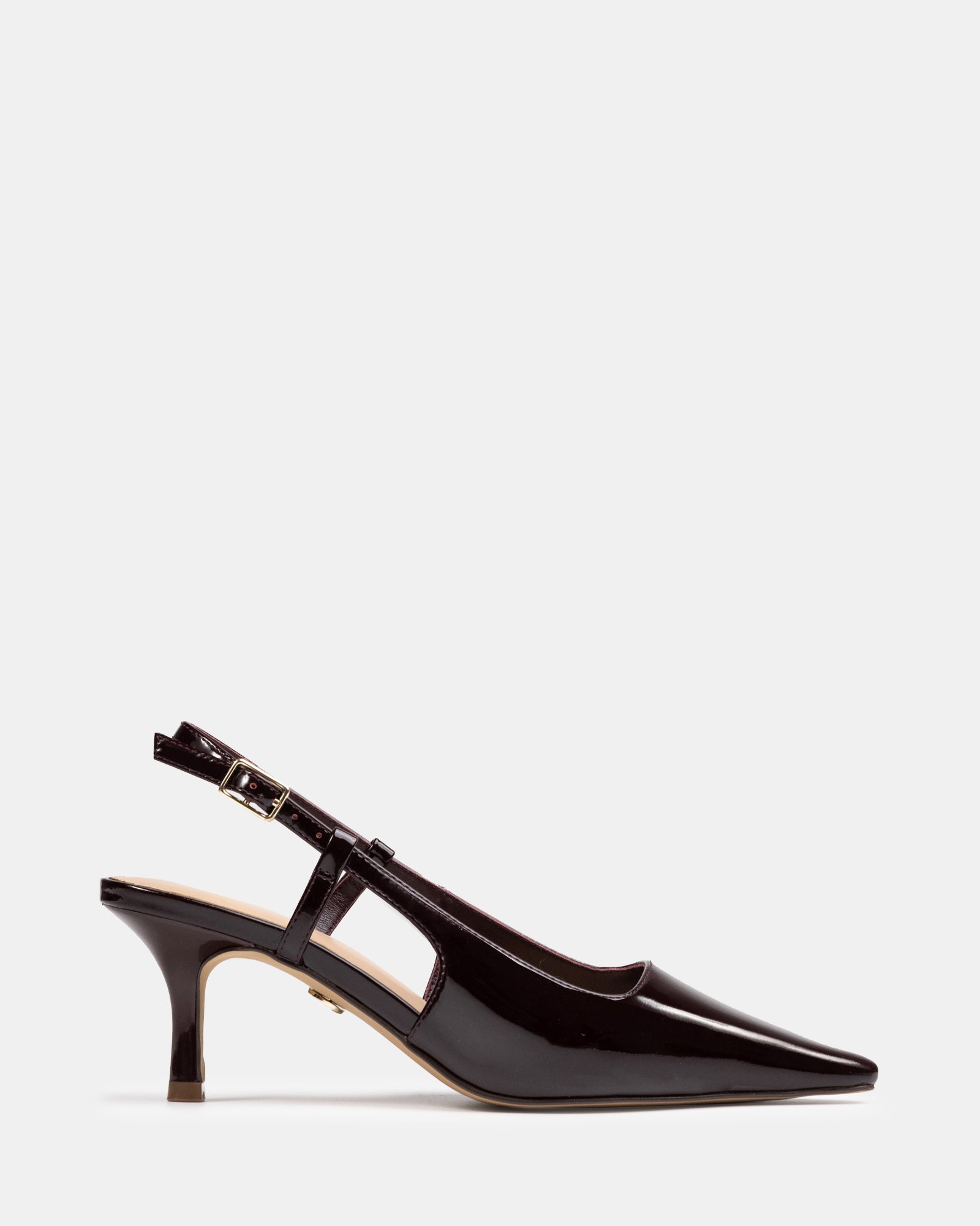 Marrie Raisin Crinkle Patent Leather Slingback