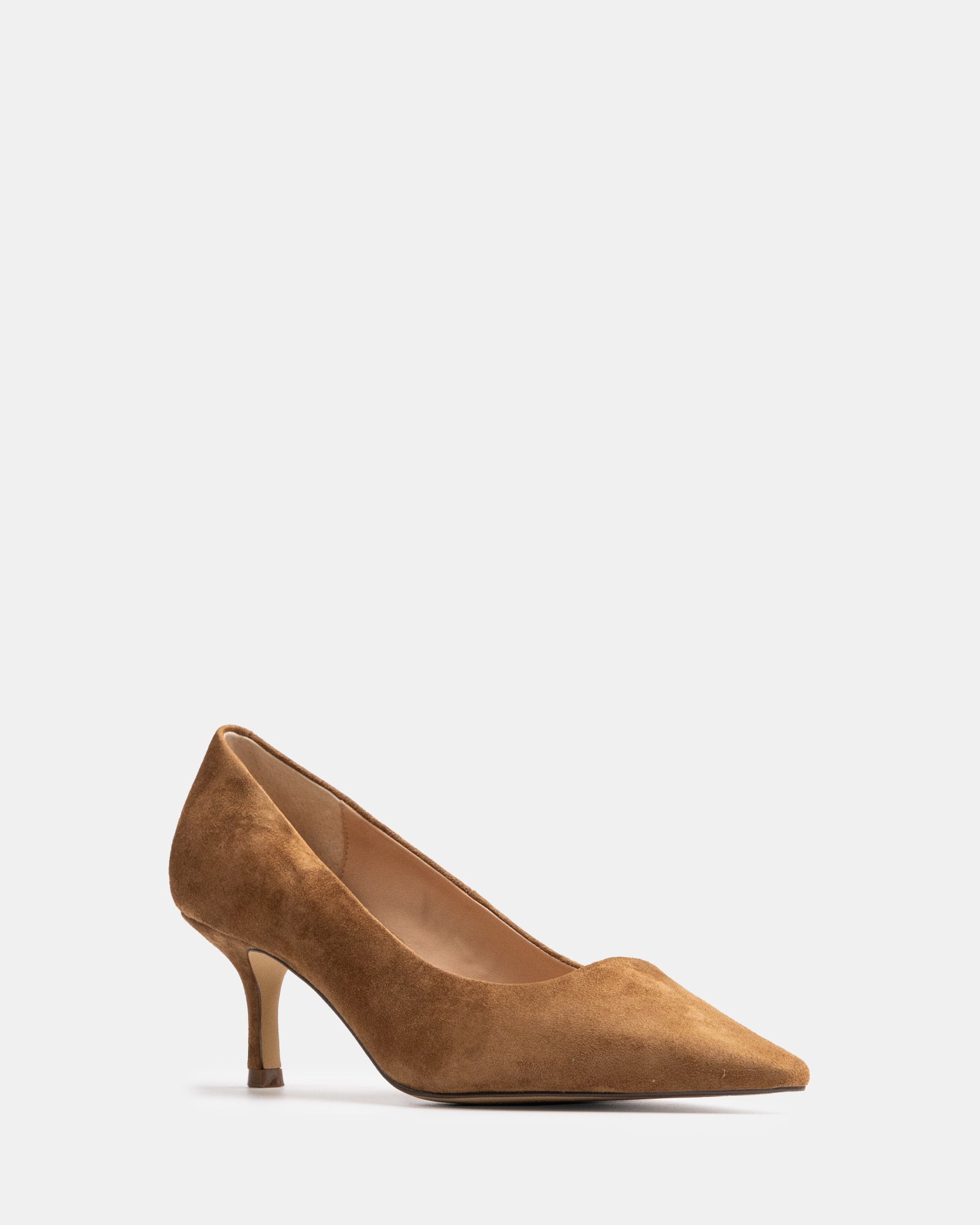 Maine Nutmeg Suede Leather Pump