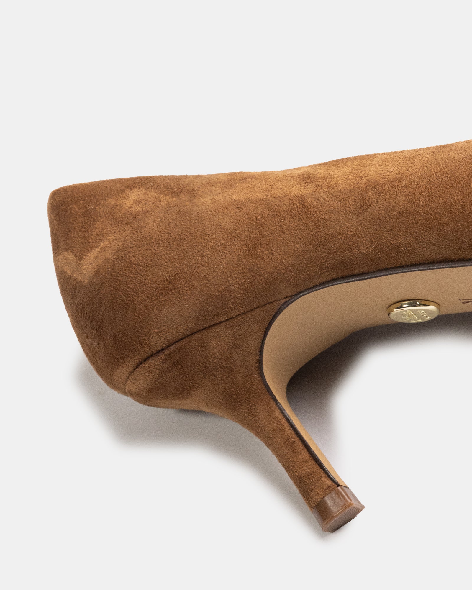 Maine Nutmeg Suede Leather Pump