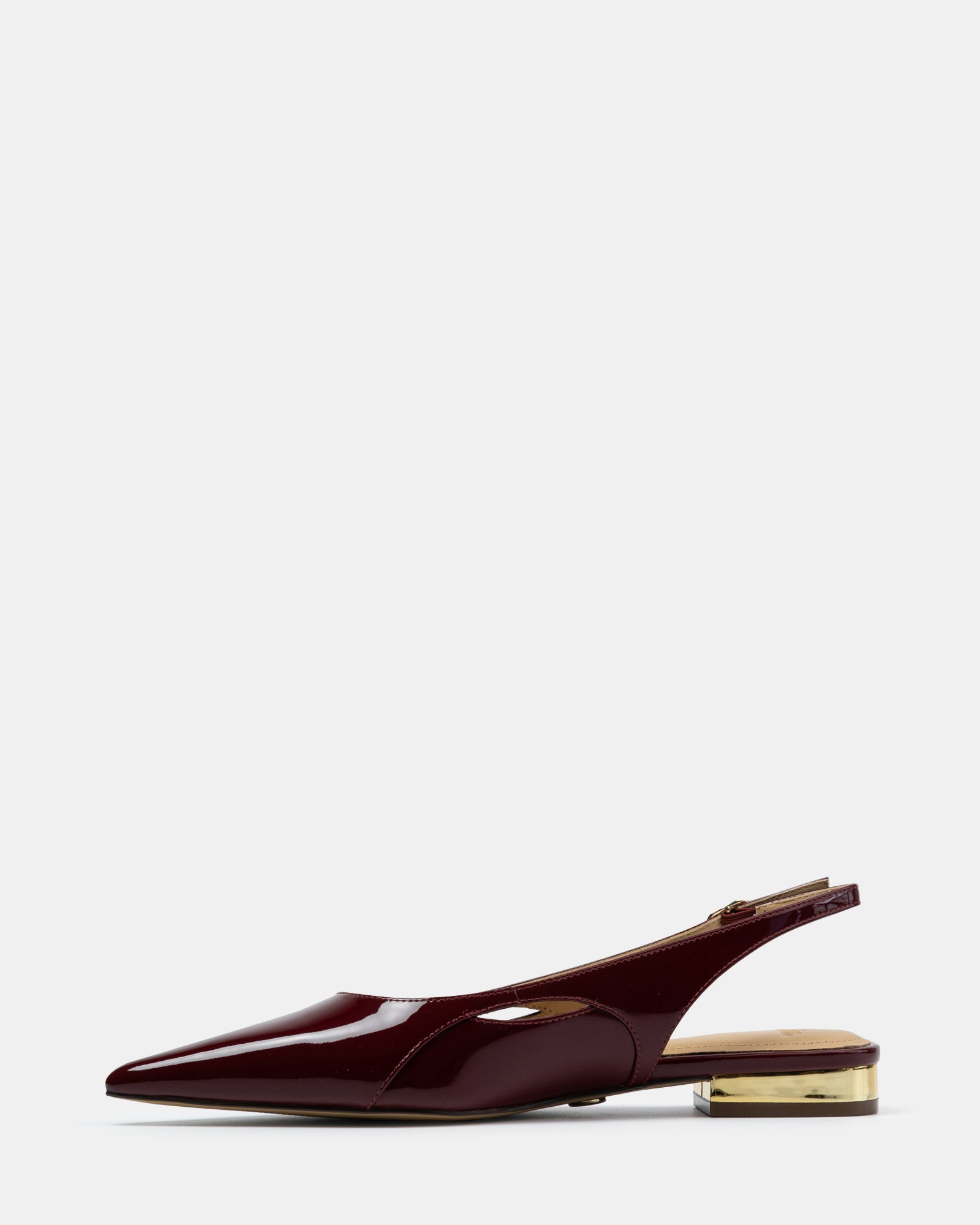 Margaret Scarlet Patent Leather Slingback