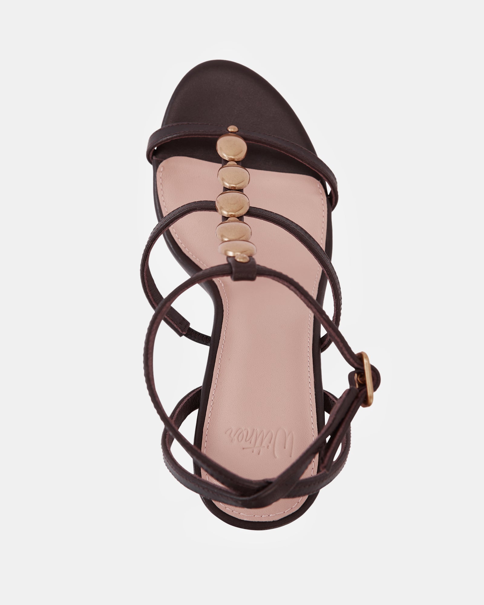 Zola Espresso Leather Stiletto Heel