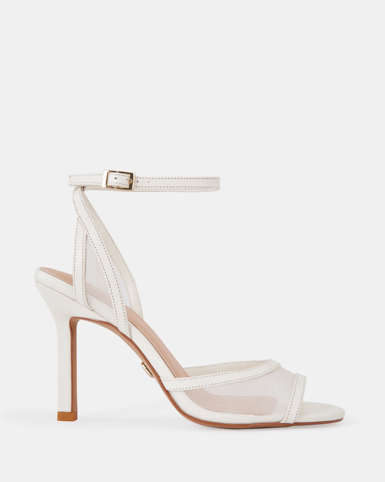 Zoella Off White Leather Stiletto Heel