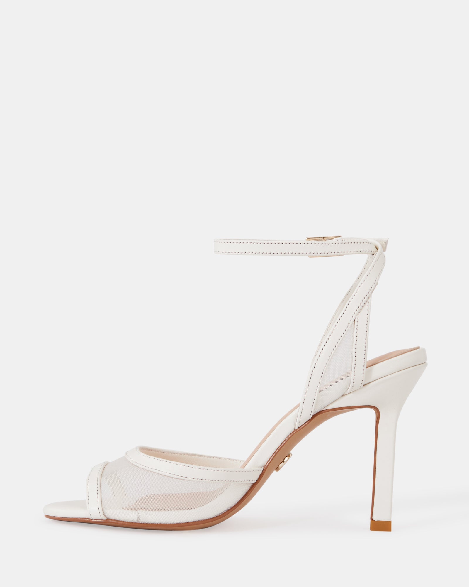 Zoella Off White Leather Stiletto Heel