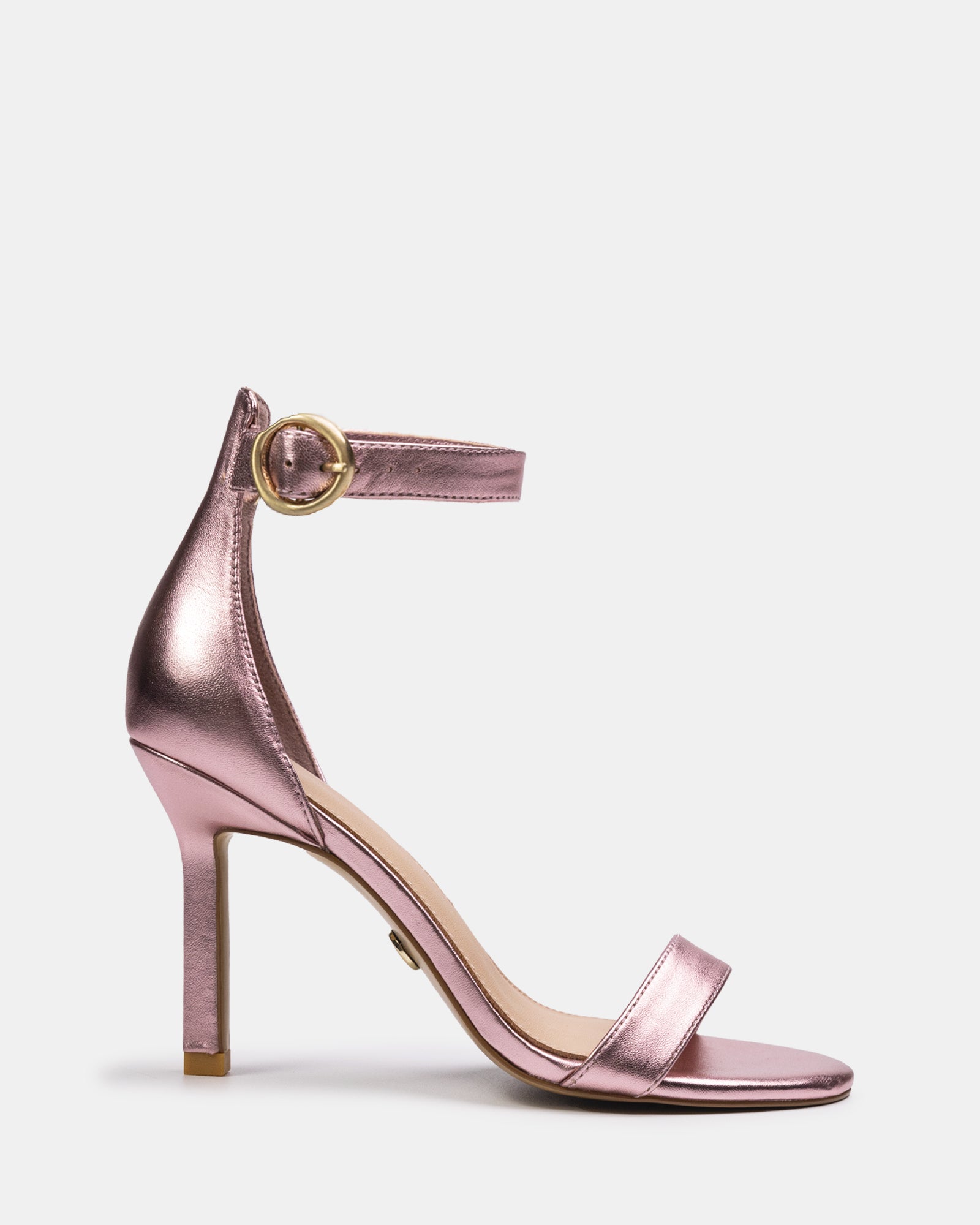 Zeze Gelato Pink Metallic Leather Stiletto Heel