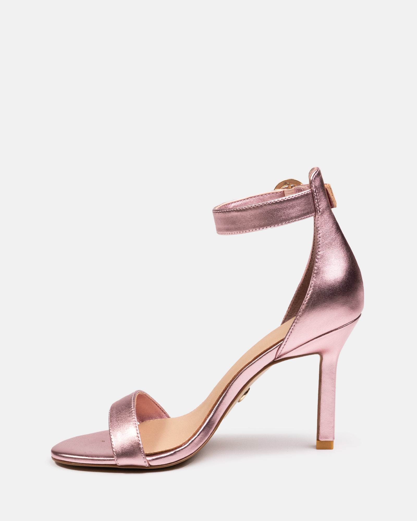Zeze Gelato Pink Metallic Leather Stiletto Heel