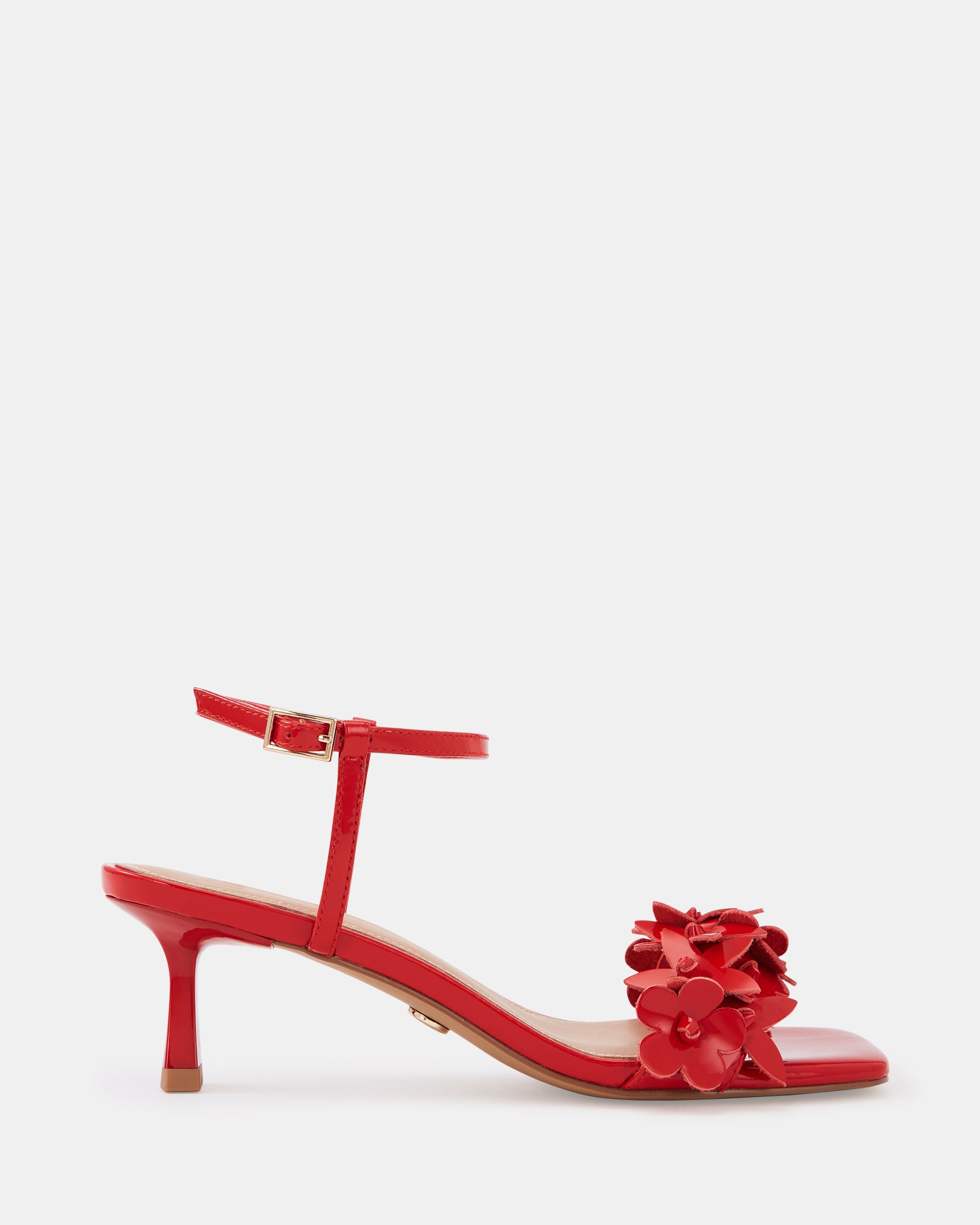 Kori Glazed Cherry Patent Leather Sandal