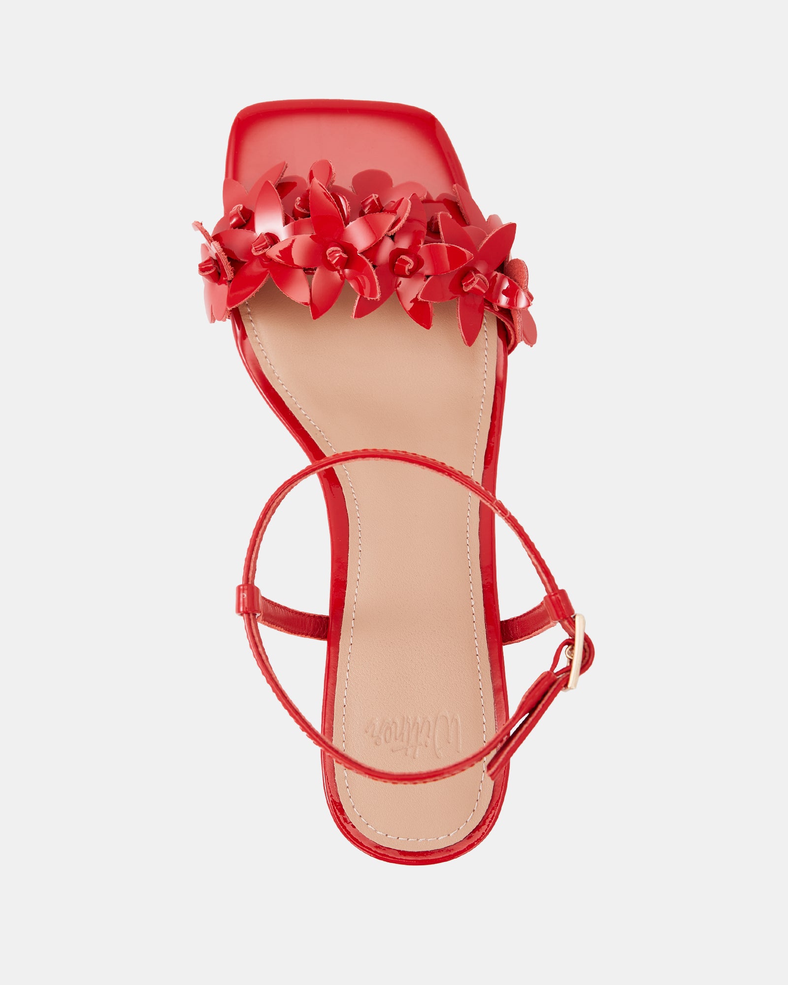 Kori Glazed Cherry Patent Leather Sandal