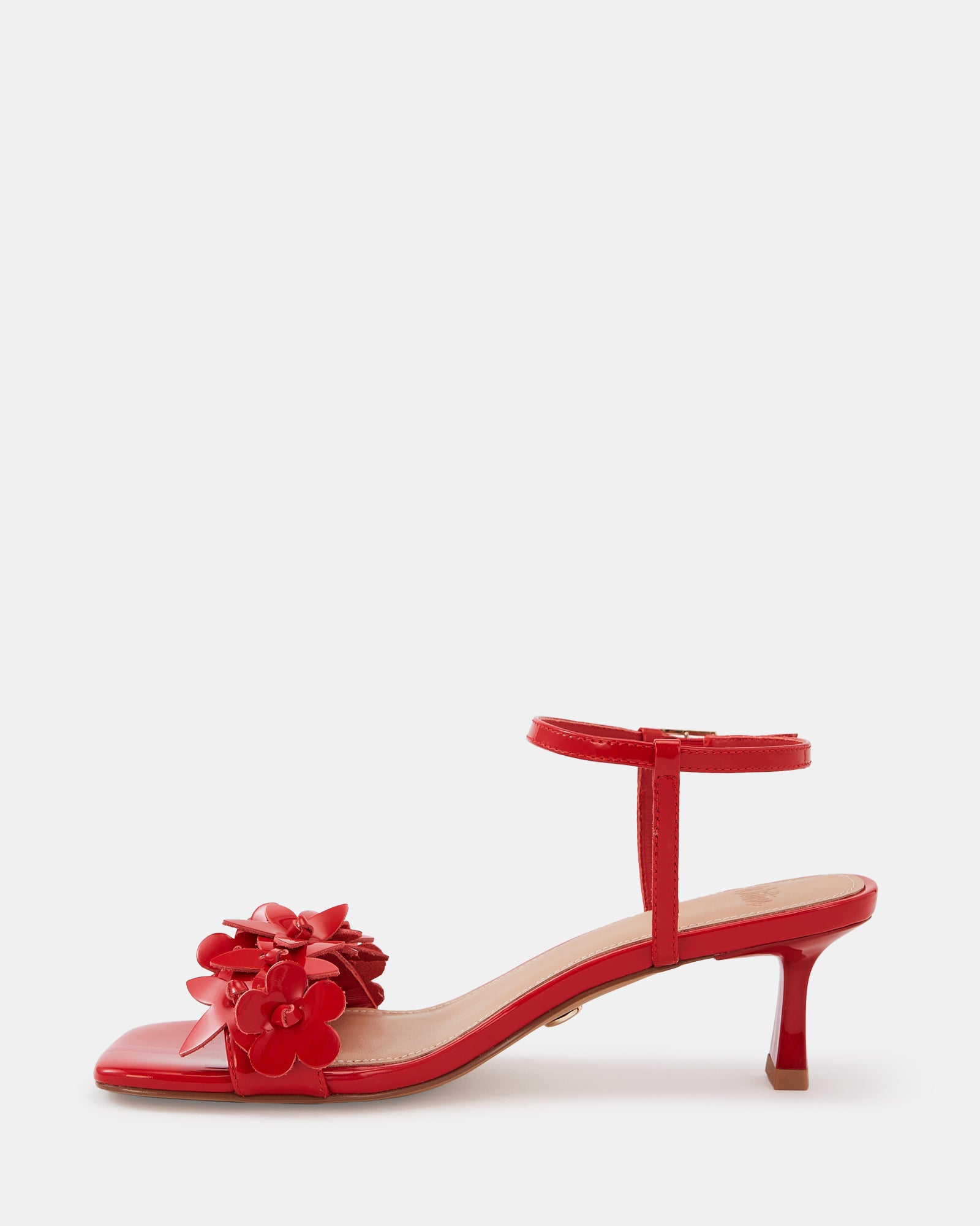 Kori Glazed Cherry Patent Leather Sandal