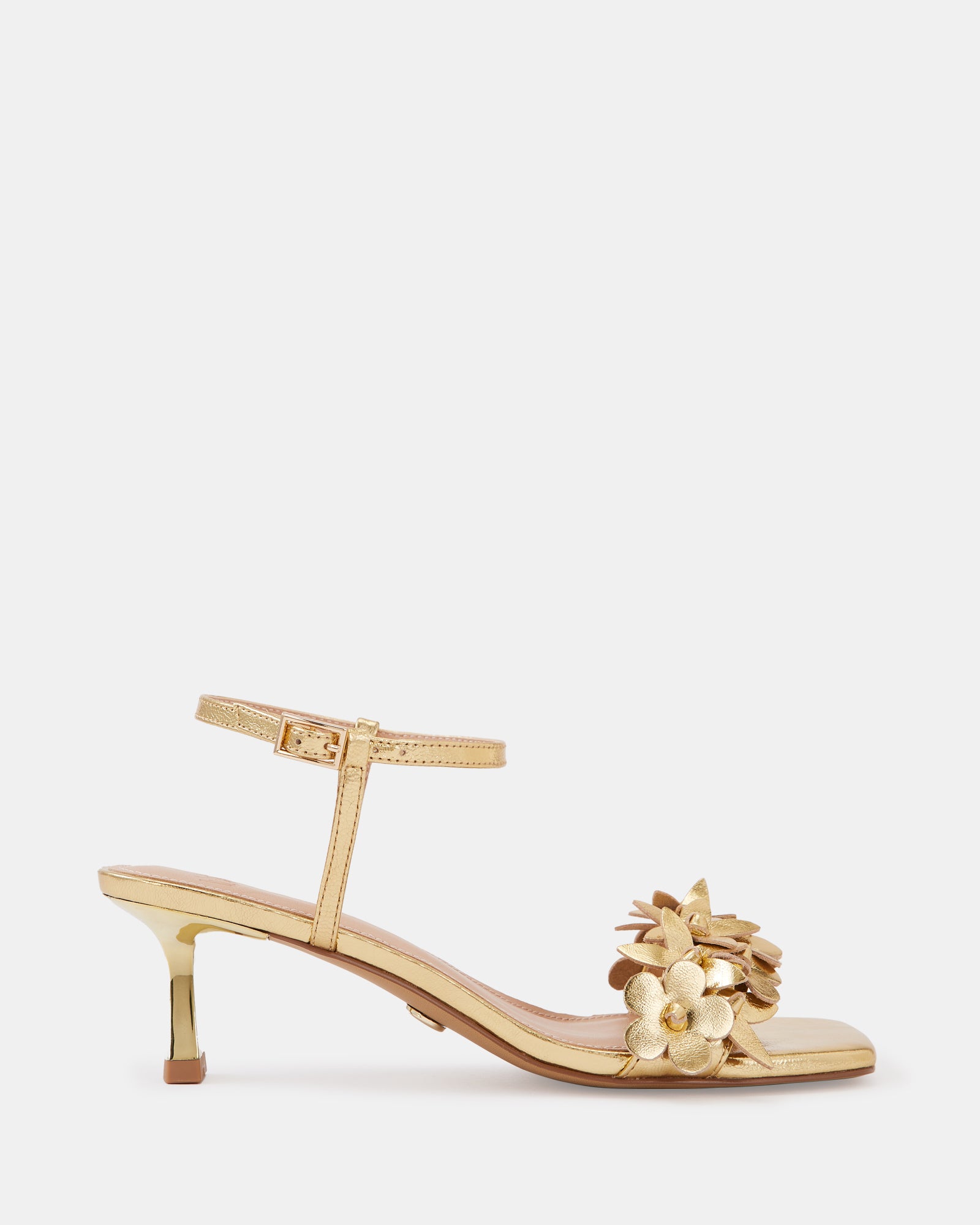 Kori Gold Metallic Leather Sandal