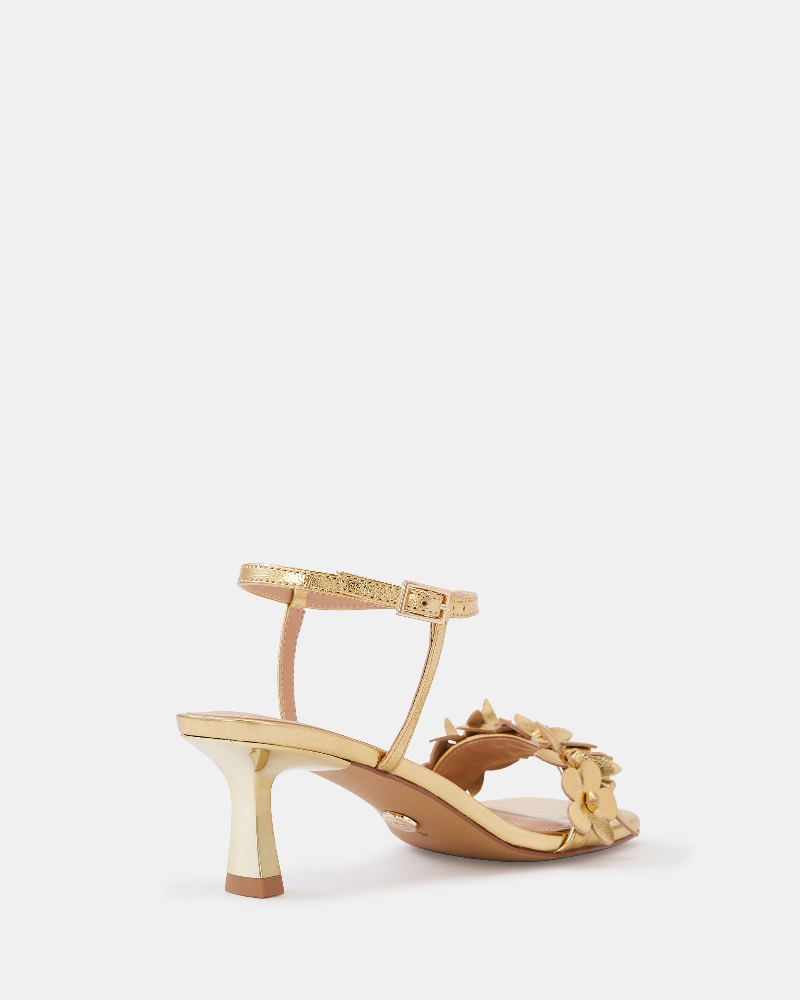 Kori Gold Metallic Leather Sandal