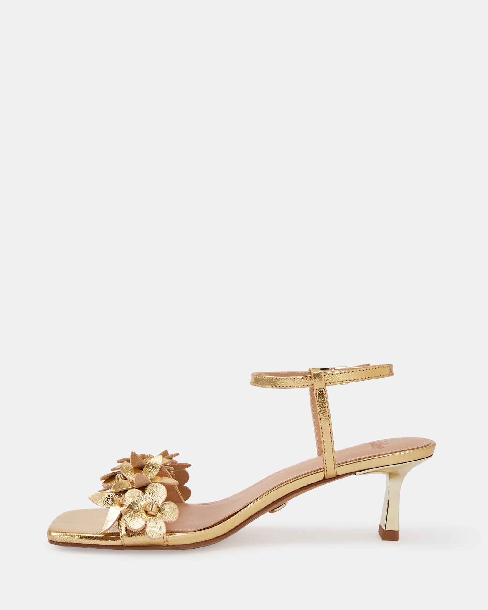 Kori Gold Metallic Leather Sandal