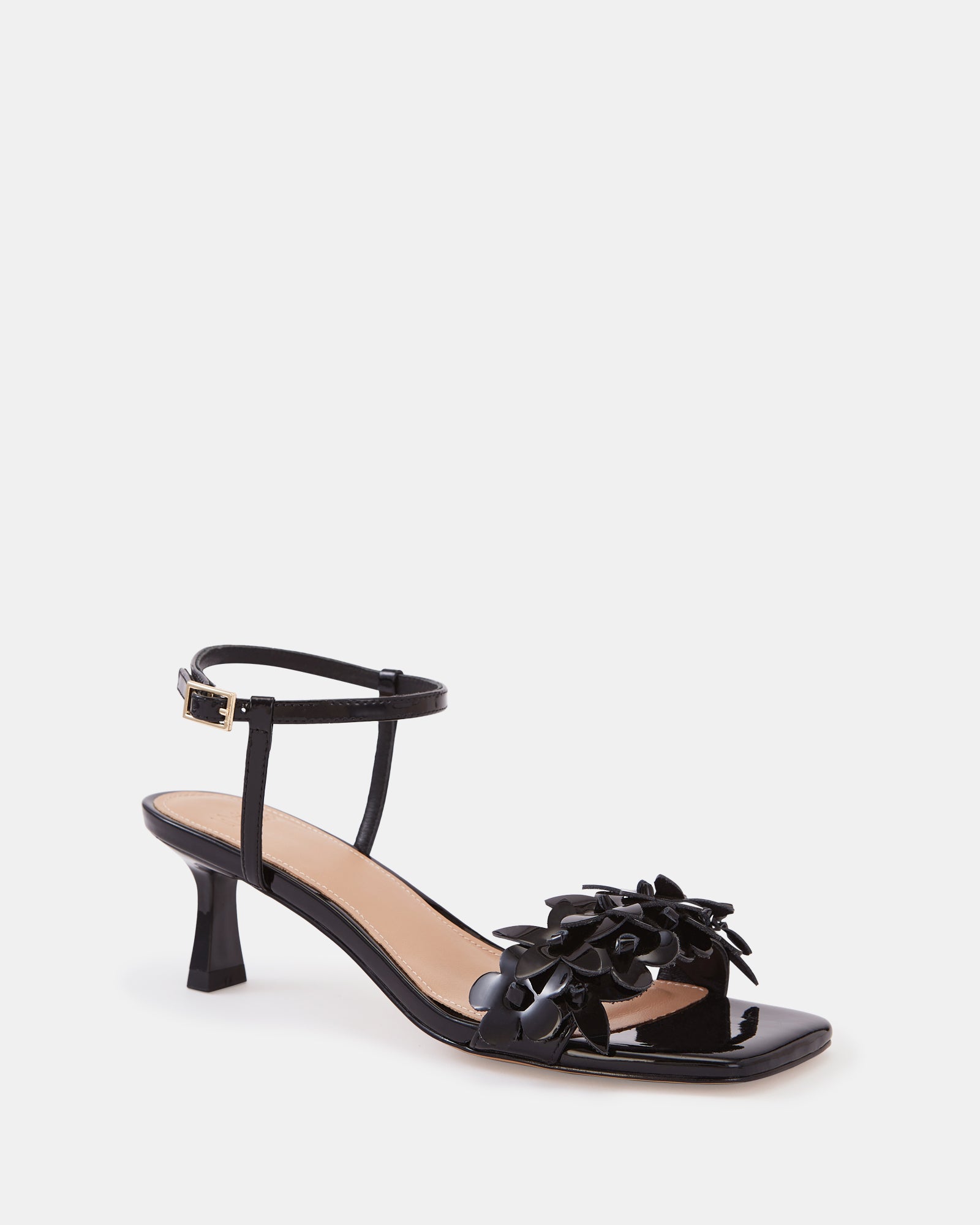 Kori Black Patent Leather Sandal