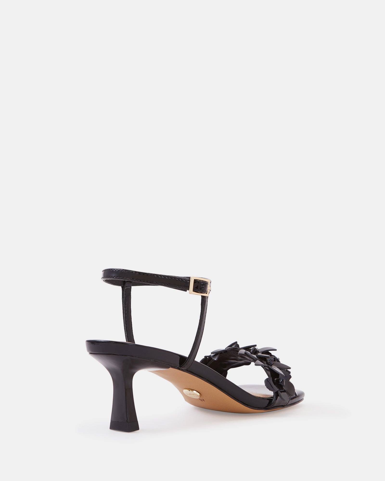 Kori Black Patent Leather Sandal