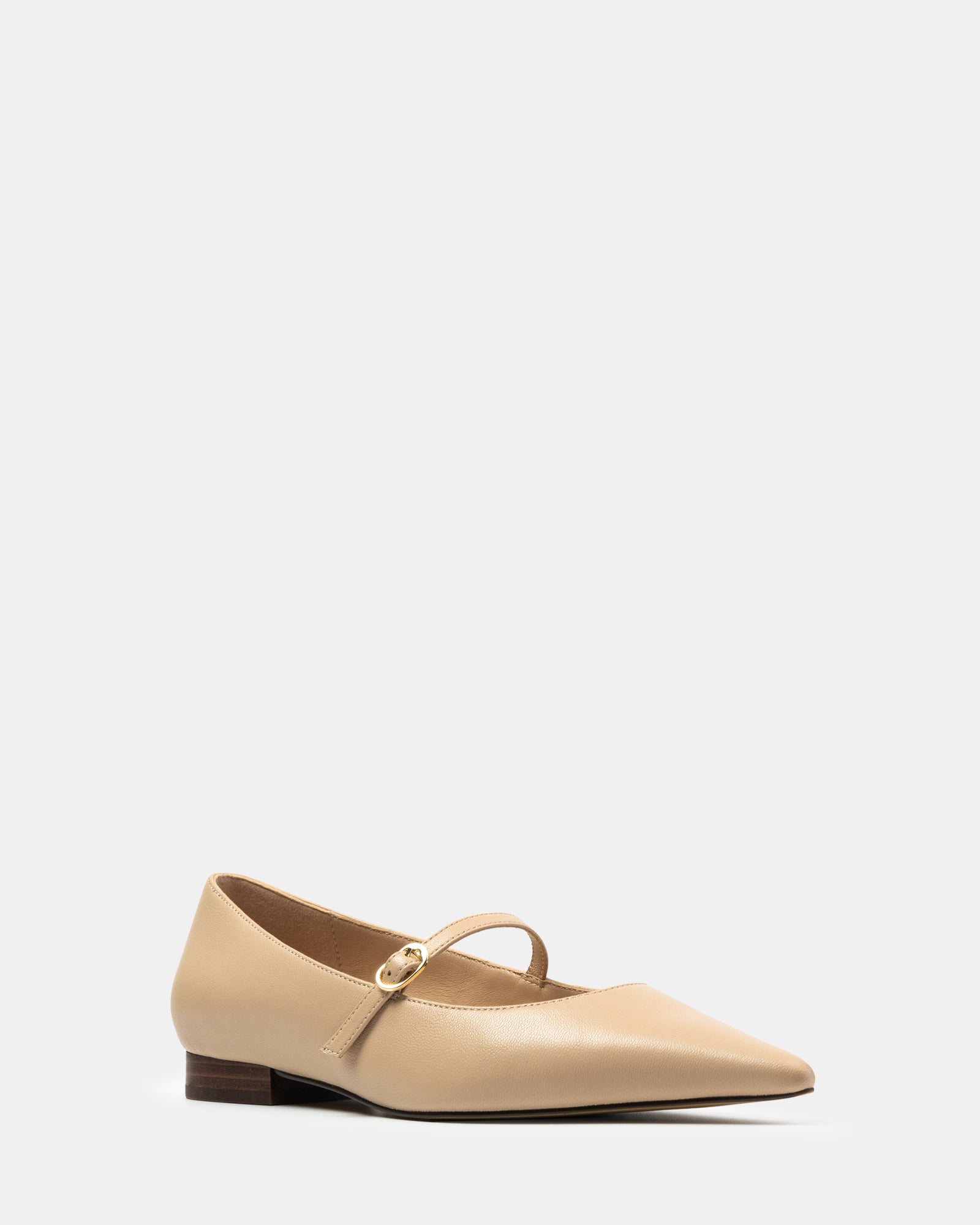 Mocca Bisque Leather Mary Jane