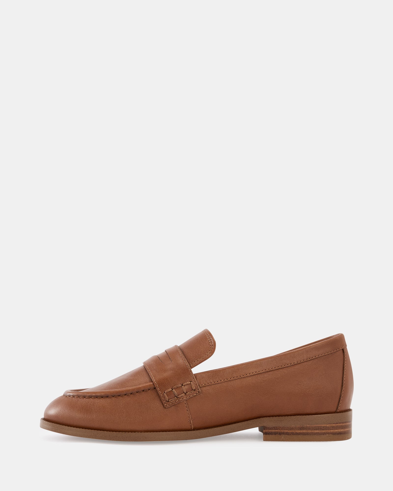 Alexandra Burnt Almond Leather Loafer