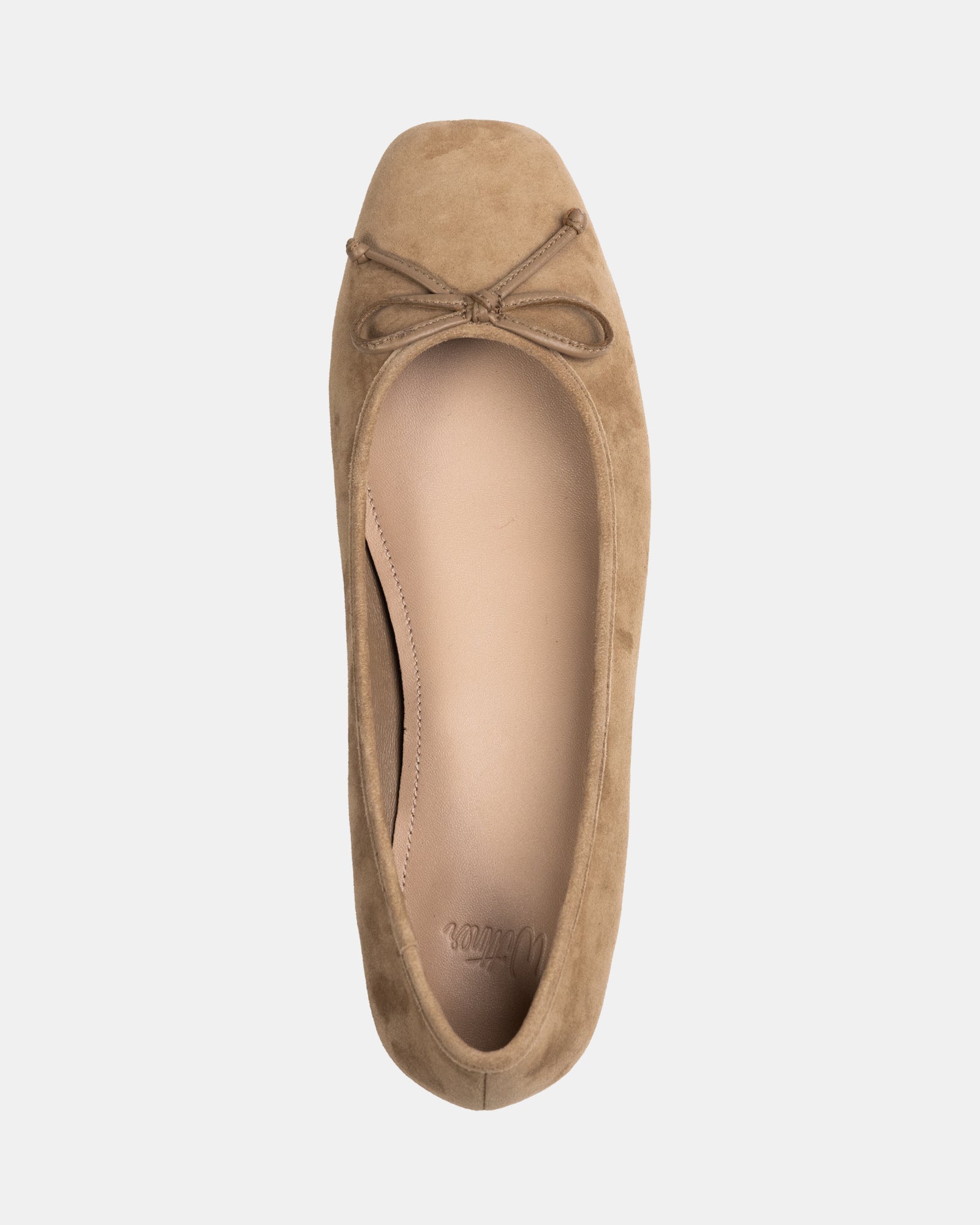 Armenia Fawn Suede Leather Ballet Flat
