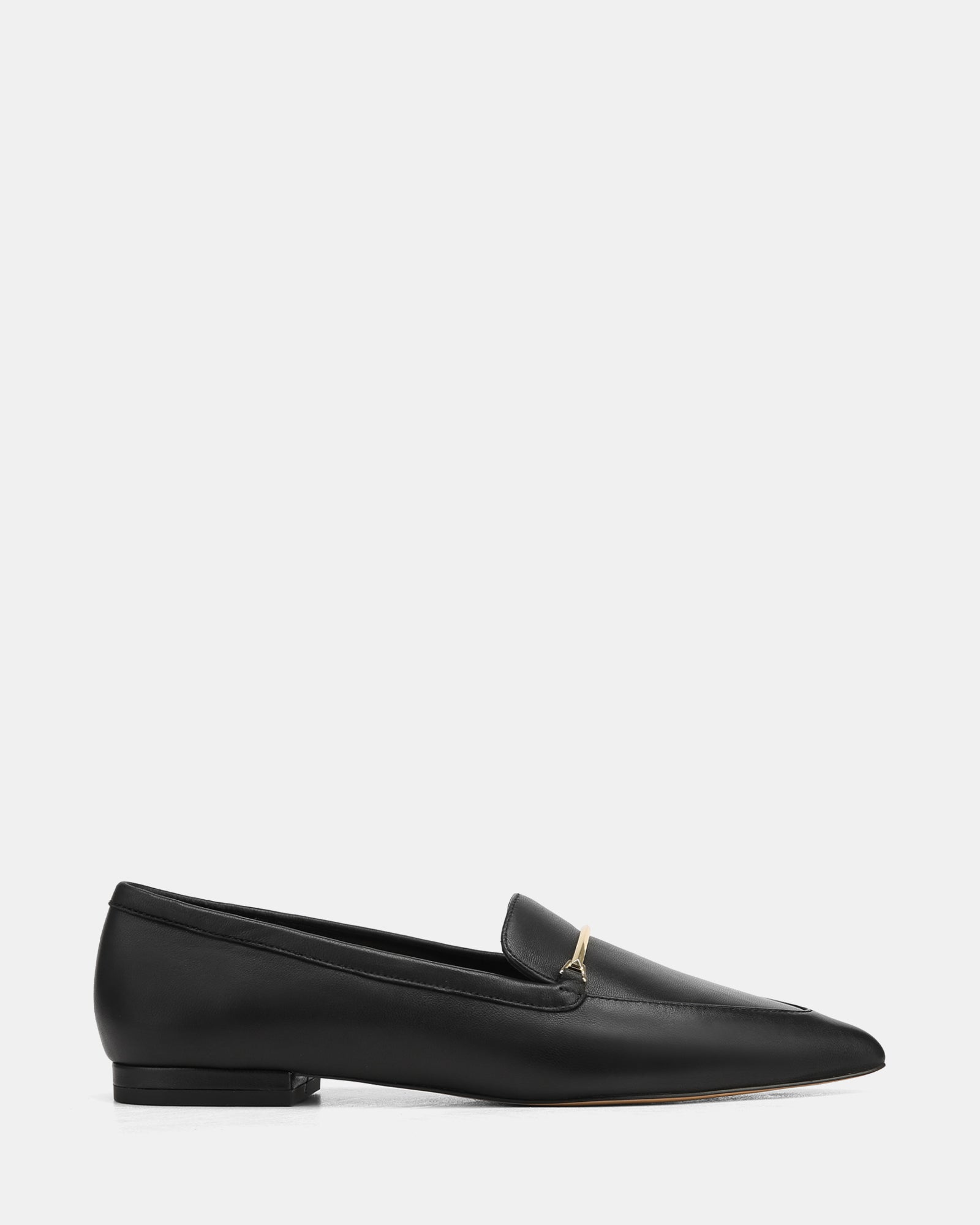 McGraw Black Leather Loafer
