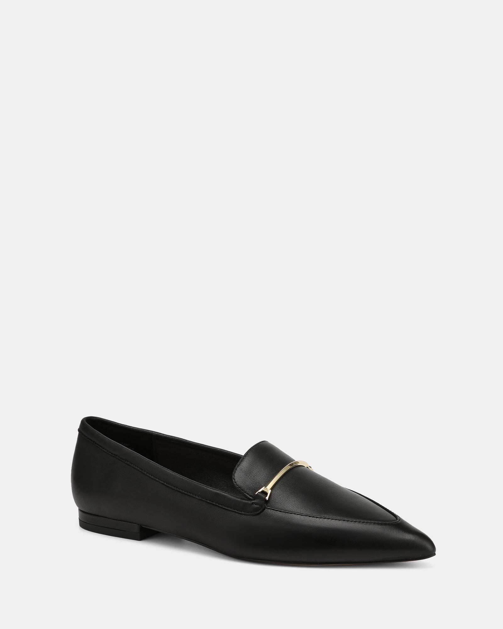 McGraw Black Leather Loafer