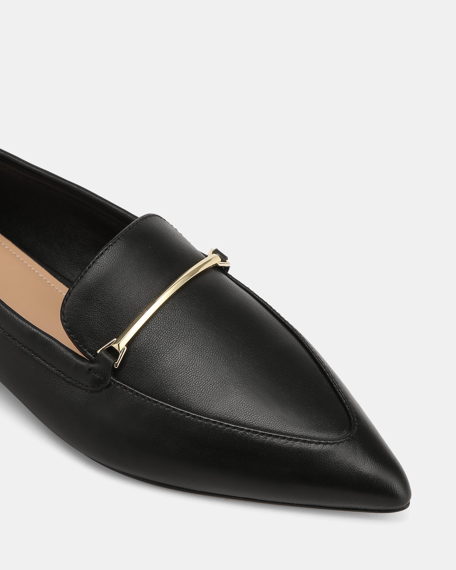 McGraw Black Leather Loafer