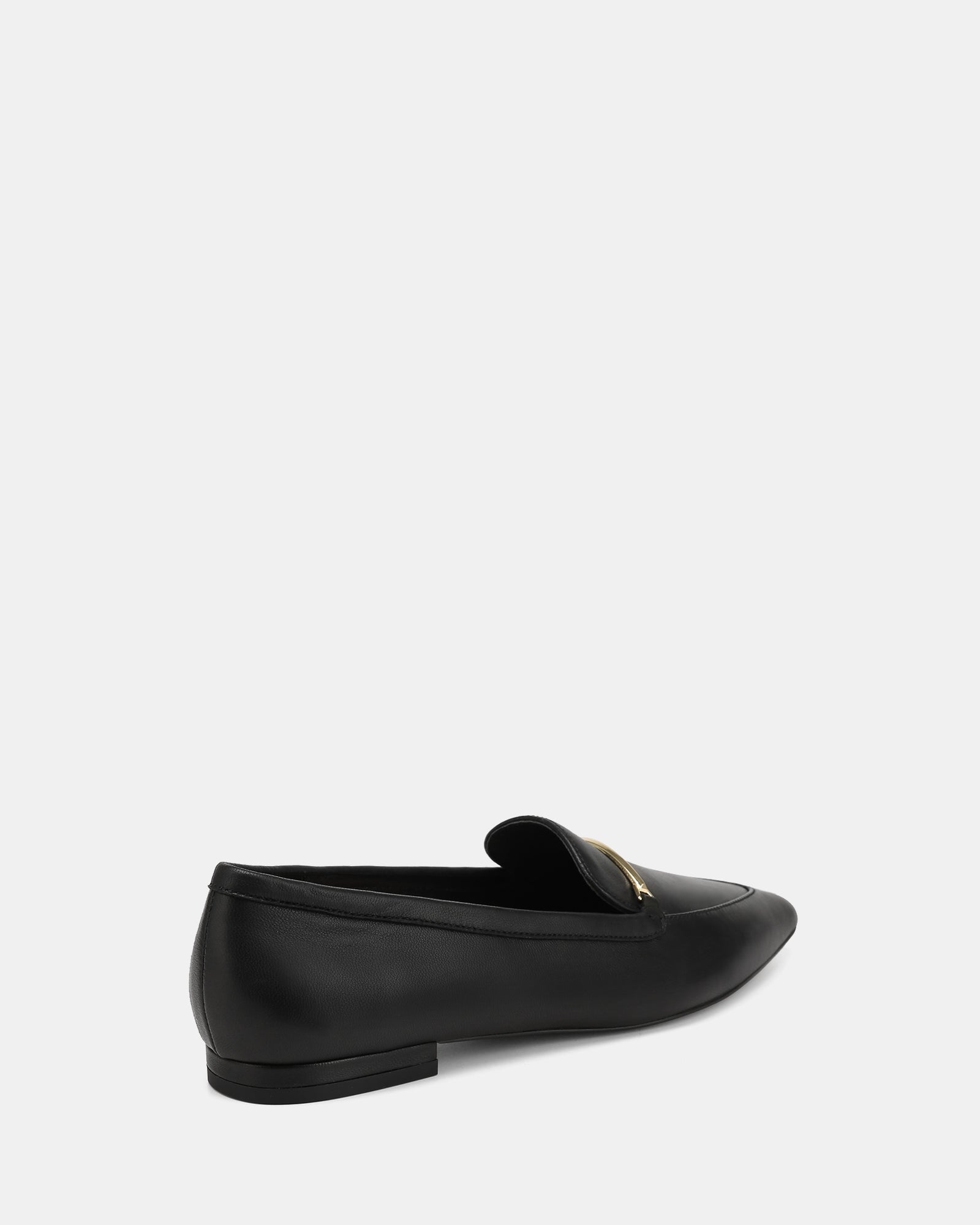 McGraw Black Leather Loafer