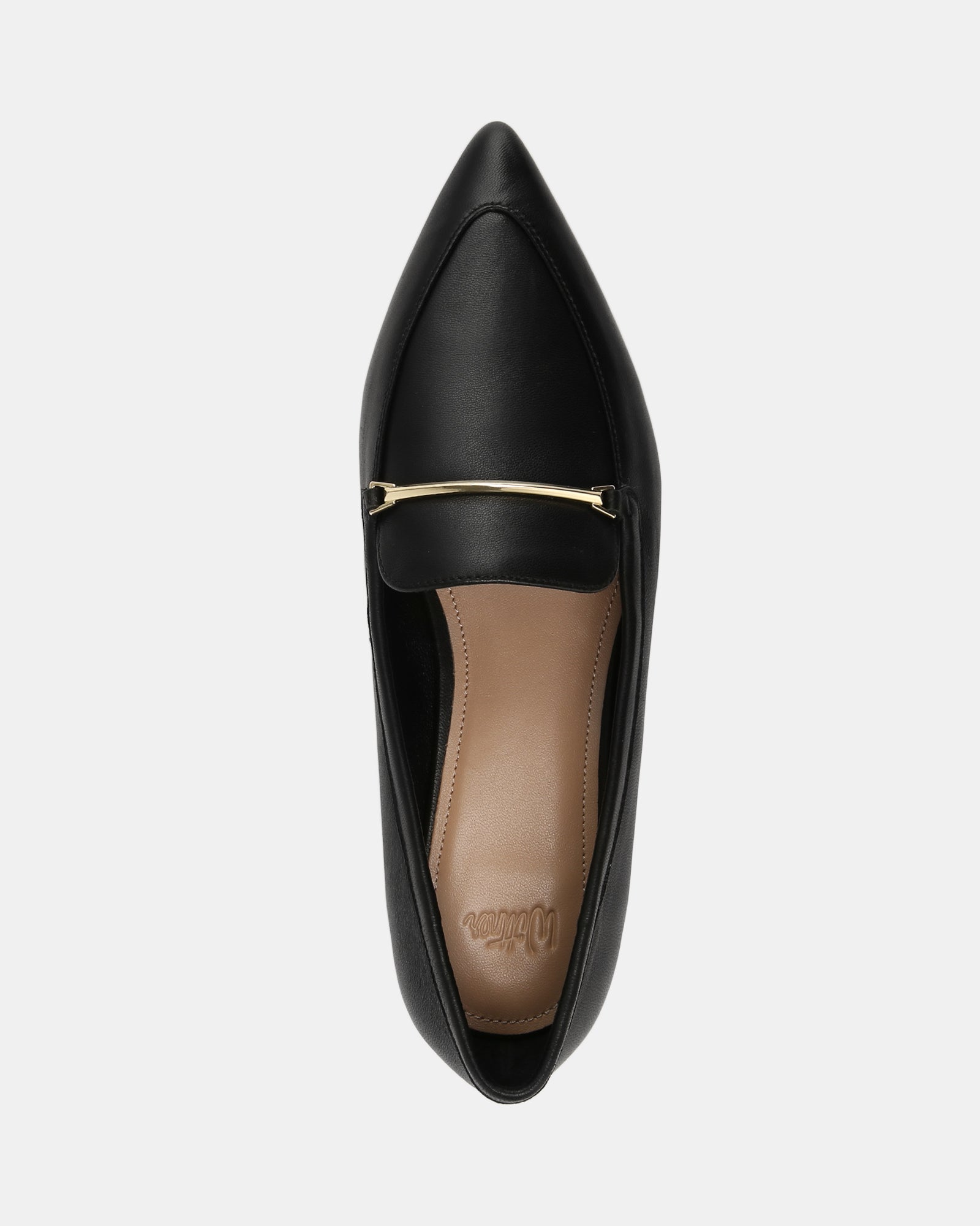 McGraw Black Leather Loafer