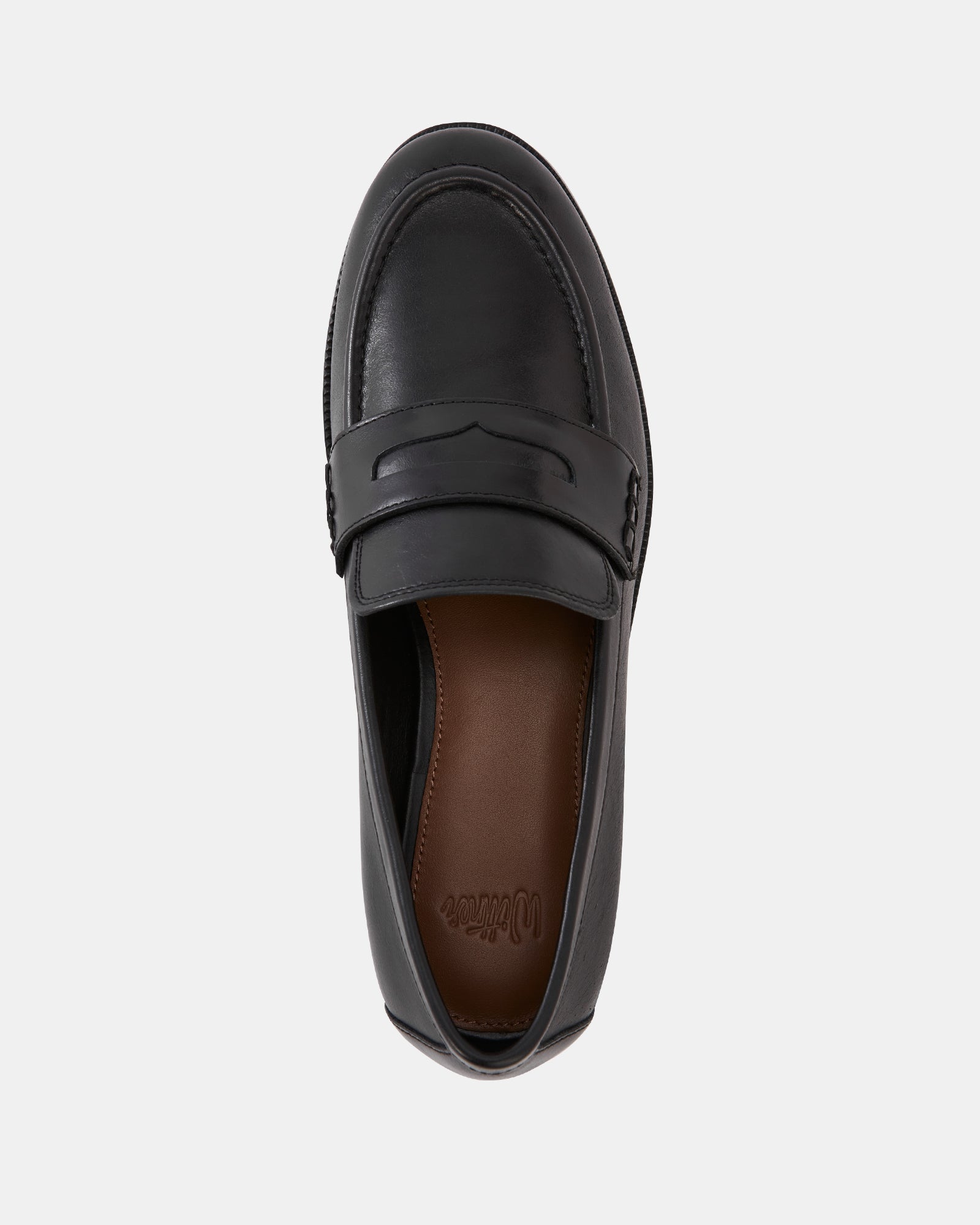 Alexandra Black Leather Loafer
