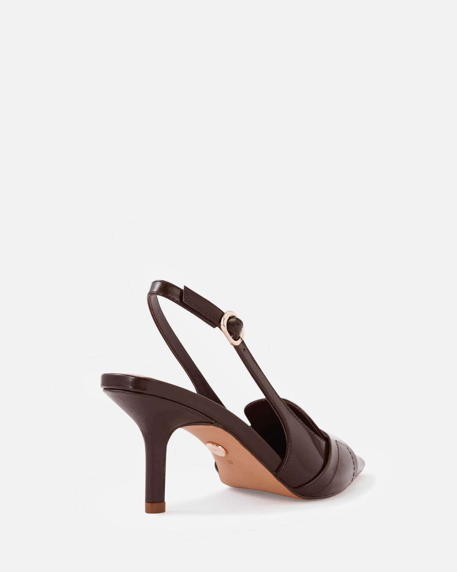 Luna Syrup Leather Slingback