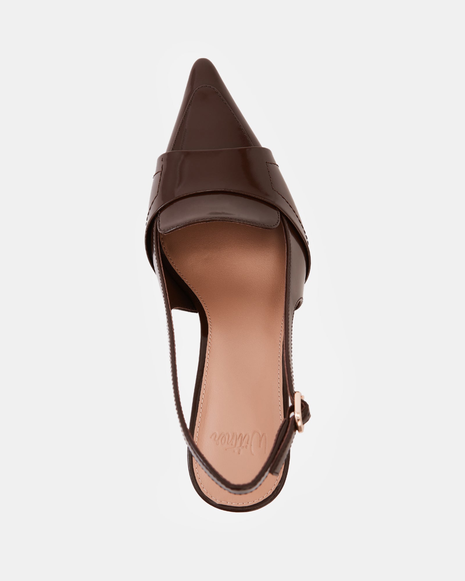Luna Syrup Leather Slingback