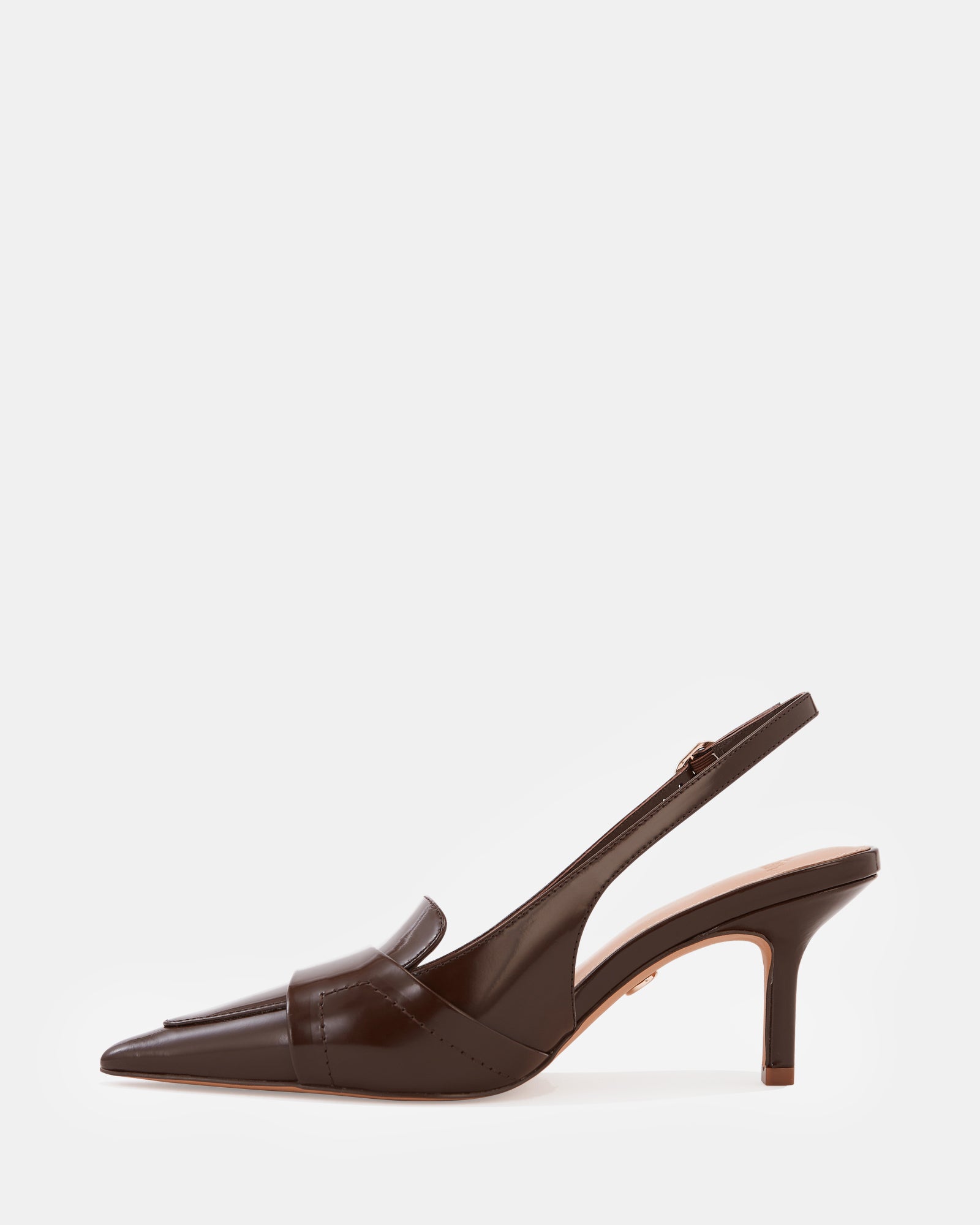 Luna Syrup Leather Slingback