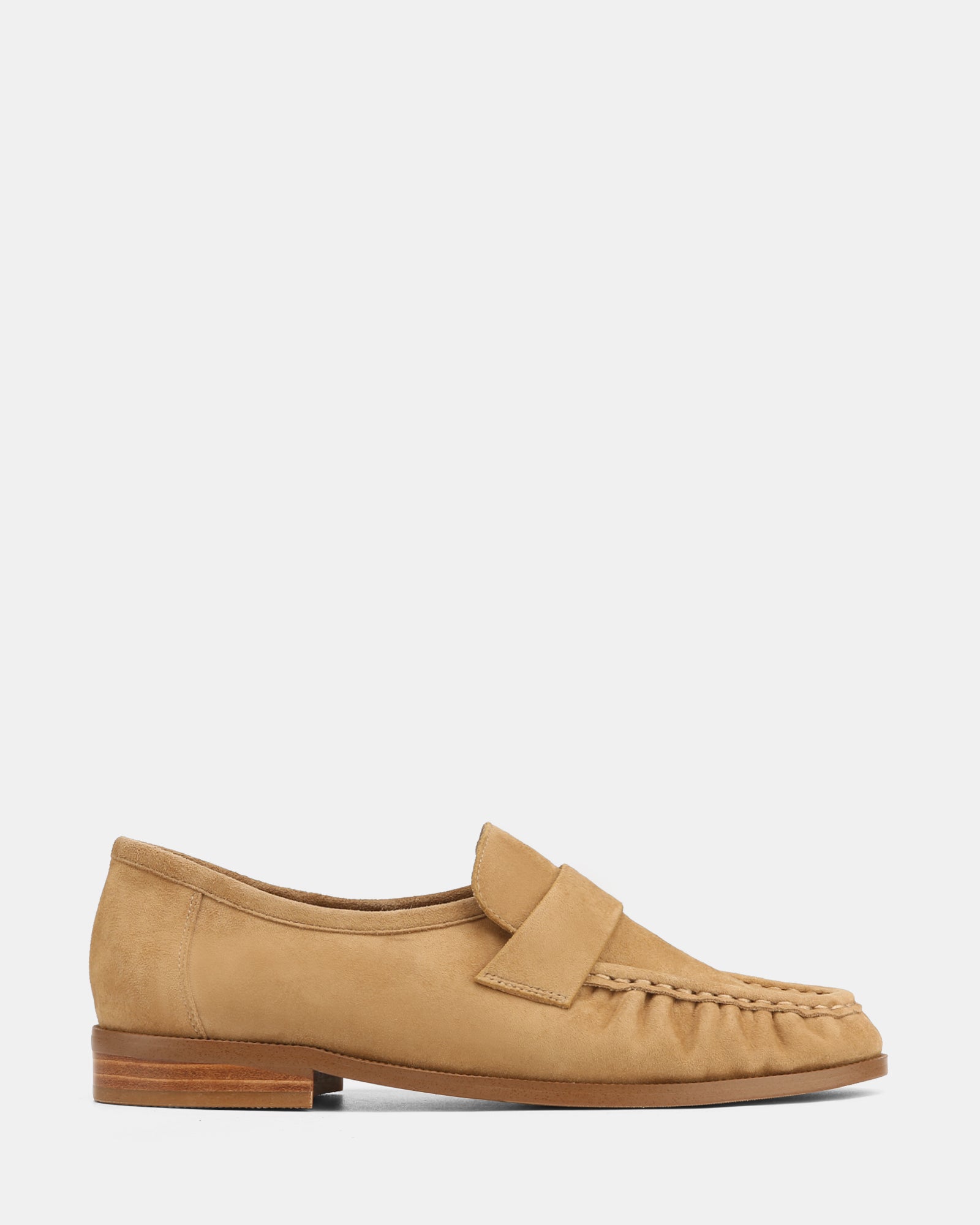 Adriel Fawn Suede Leather Loafer