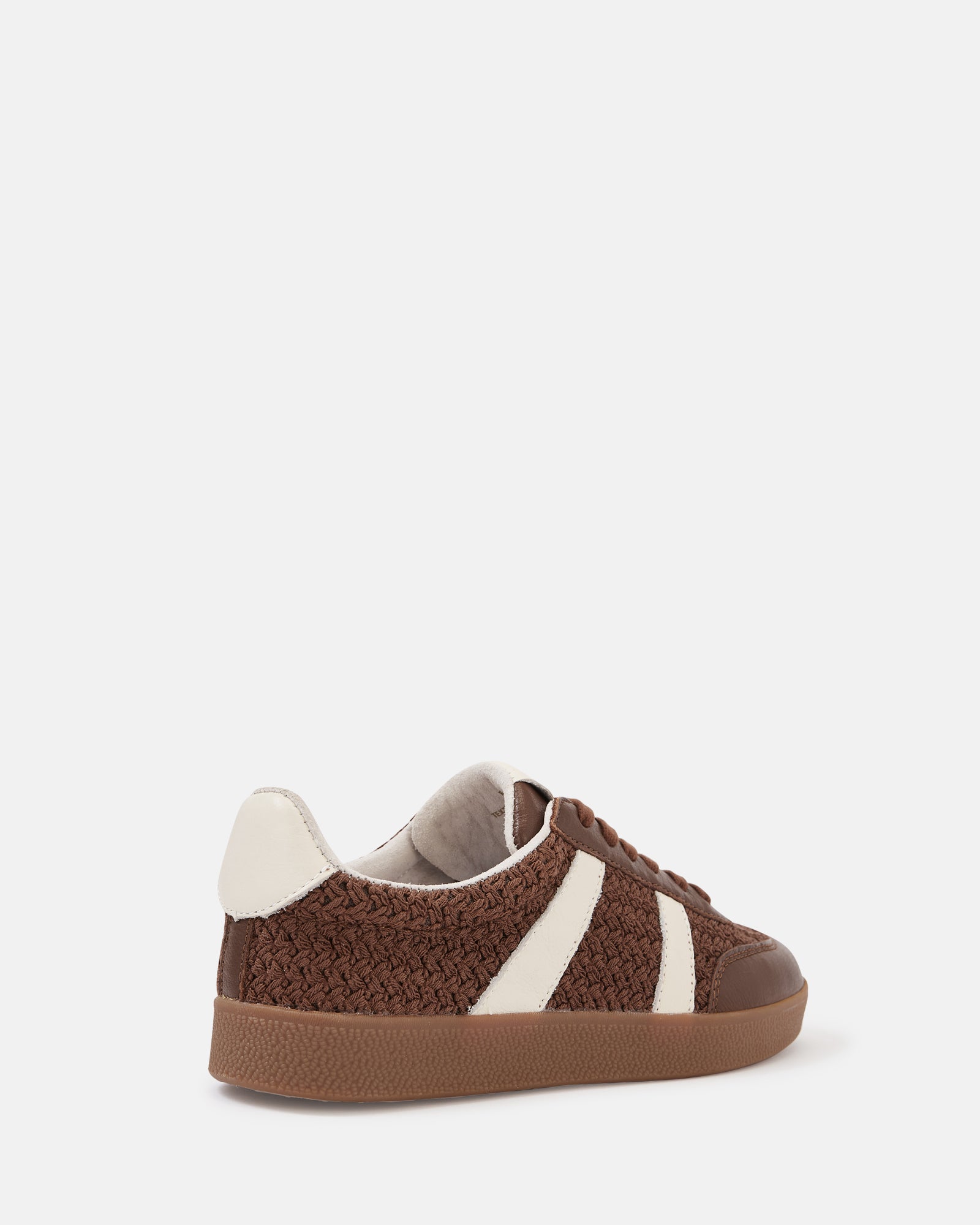 Boston Bark Textile and Suede Leather Sneaker