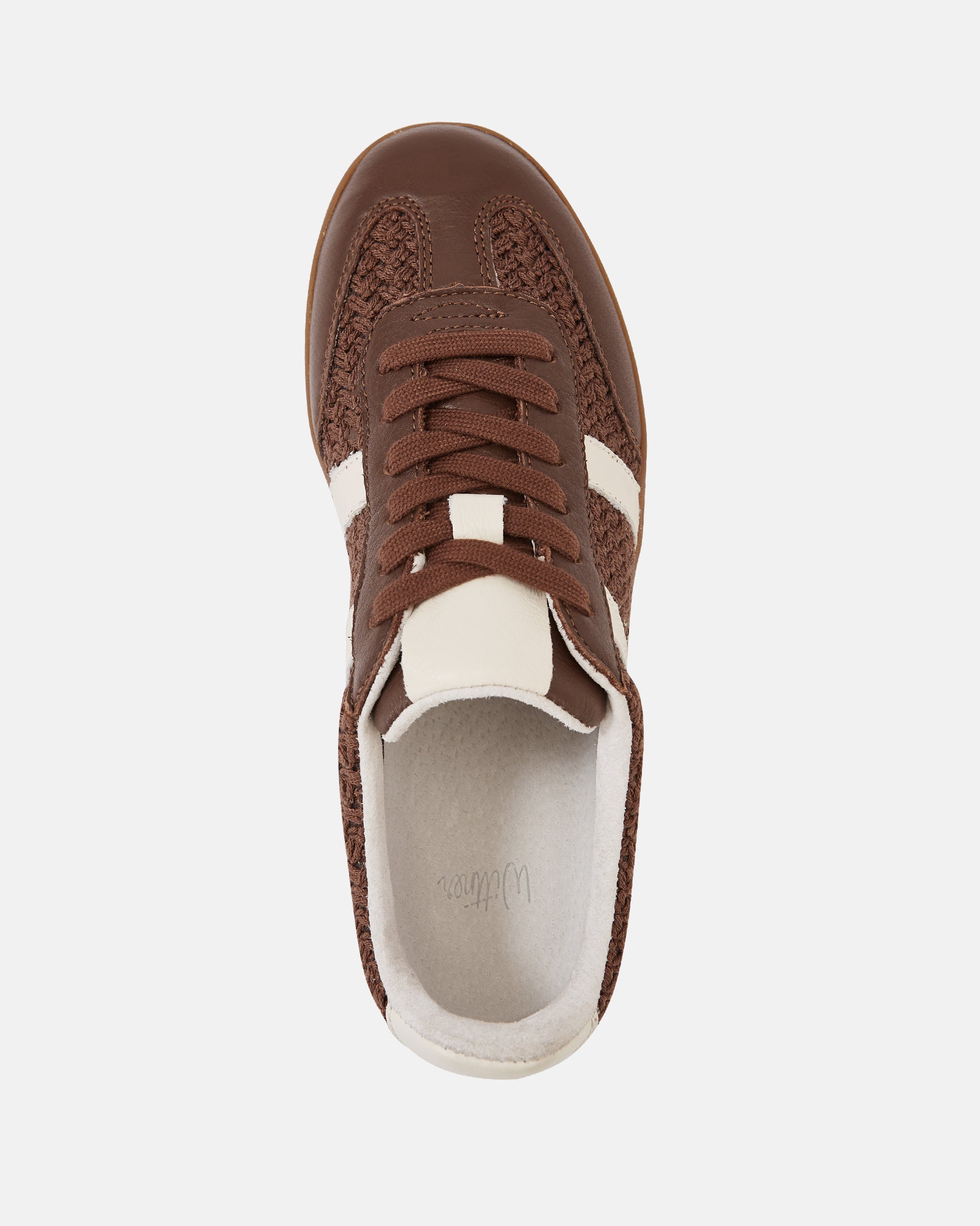 Boston Bark Textile and Suede Leather Sneaker