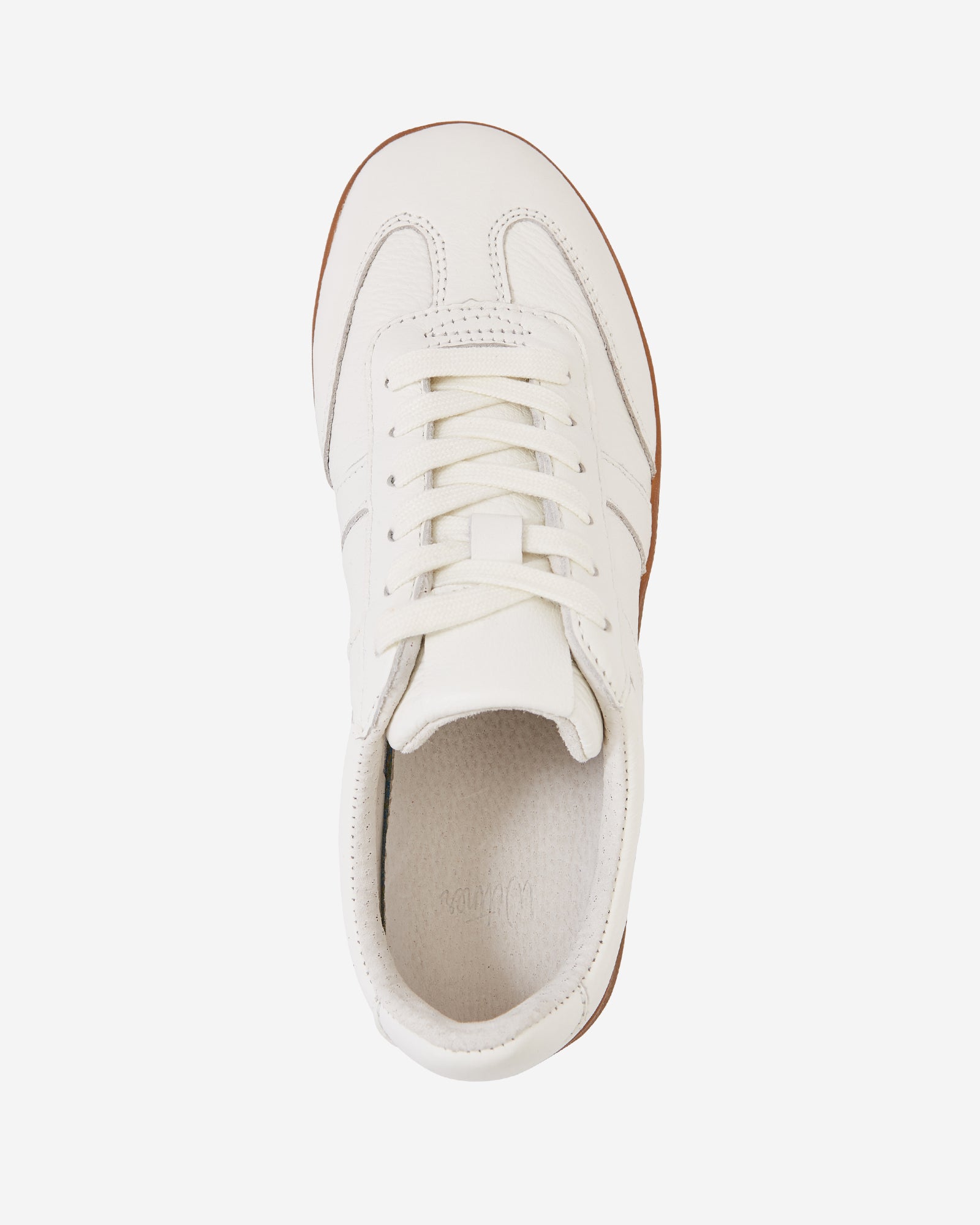 Boston Off White Leather Sneaker