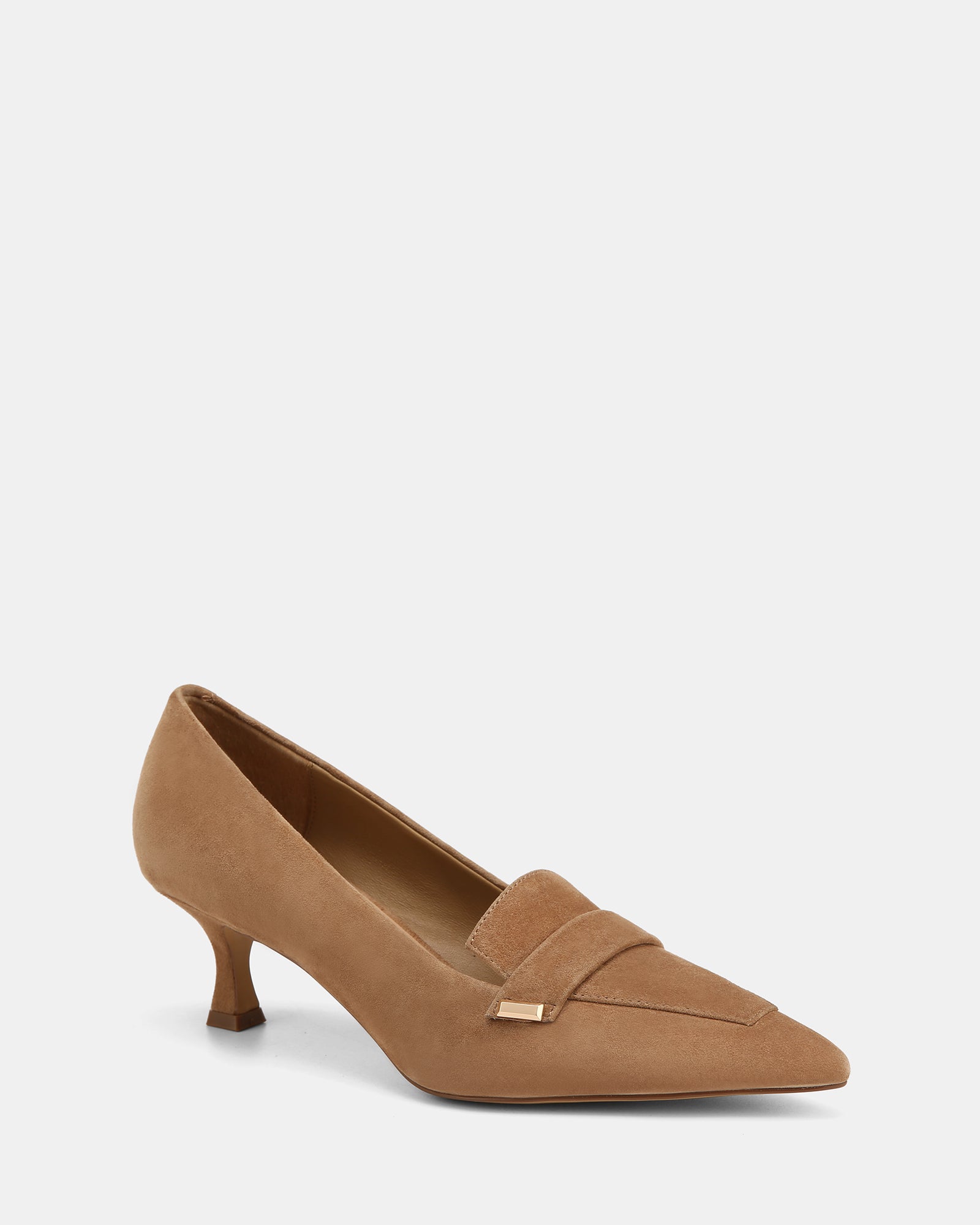 Gabby Nutmeg Suede Leather Pump