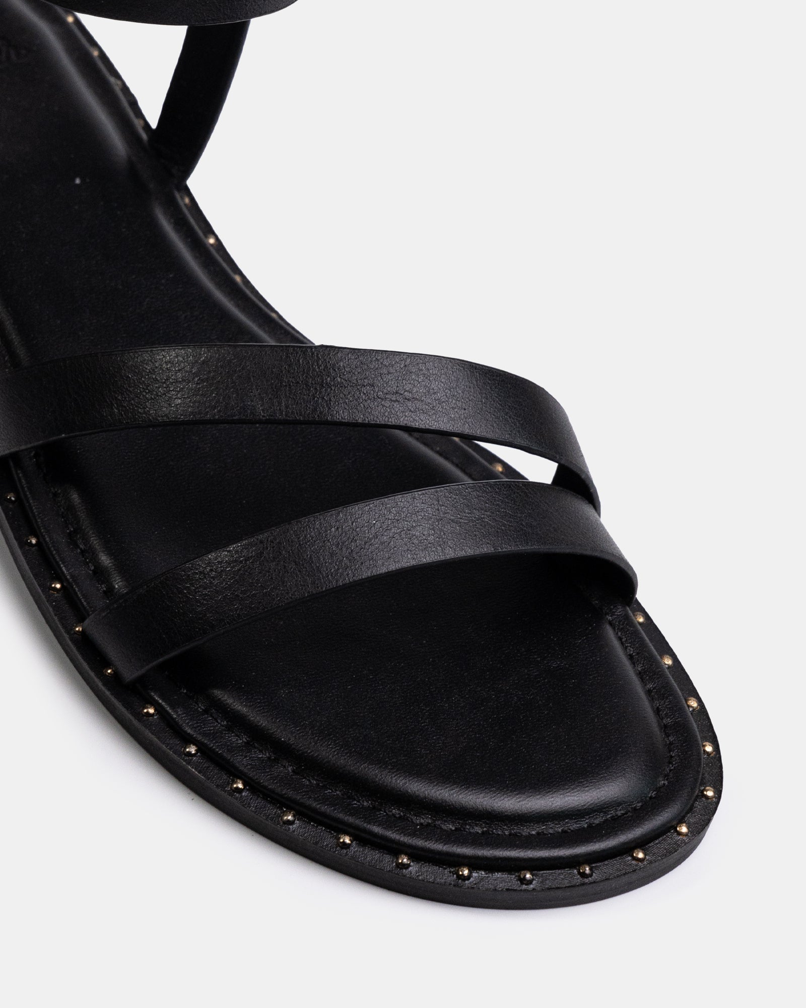 Crystina Chocolate Suede Leather Strappy Sandal